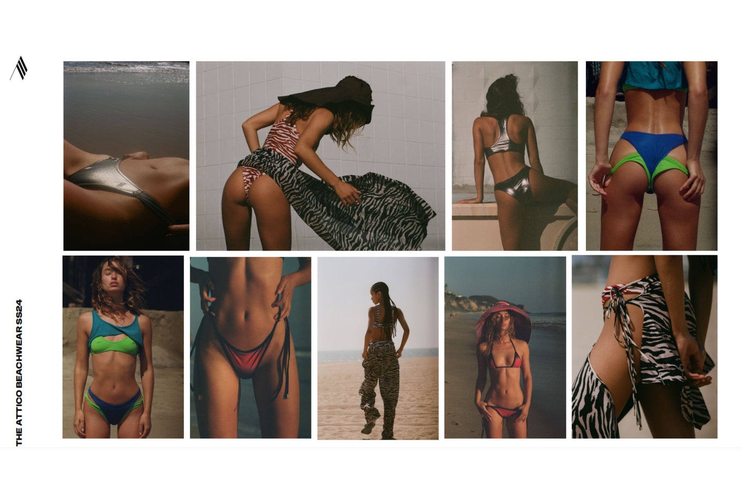 The Attico lancia la Nuova Collezione  Beachwear Summer 24: Un Inno alla Libertà Estiva