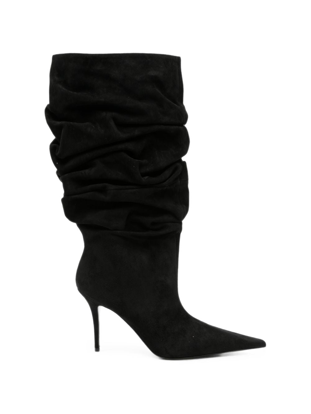 Stivali Anok Bootie 90 Amina Muaddi ANOKBOOTIE90 BLACK SUEDE Amina Muaddi 