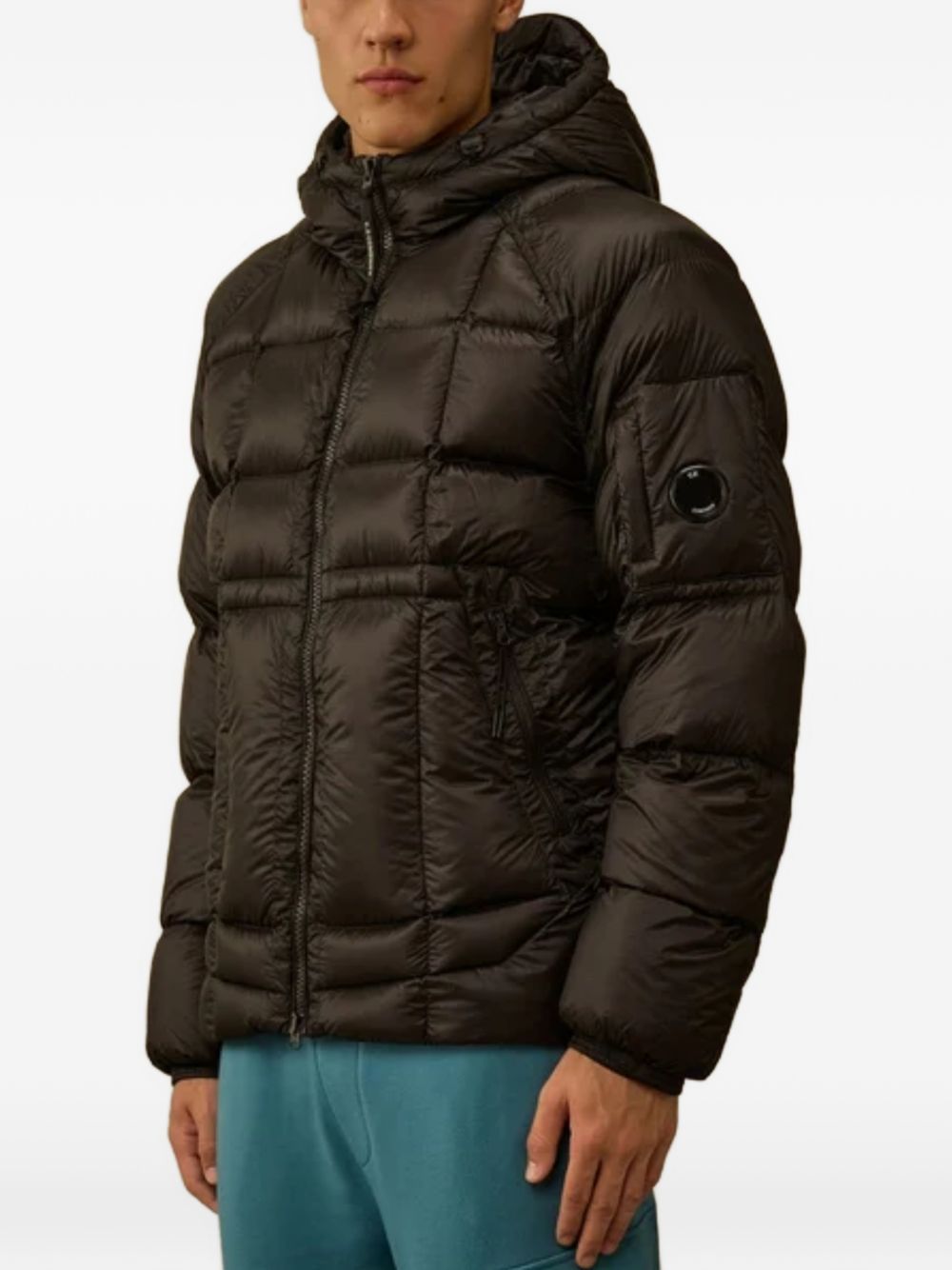 Piumino D.D. Shell Hooded Puffer C.P. Company RFCMOW702A110416A 999 C.P. Company 