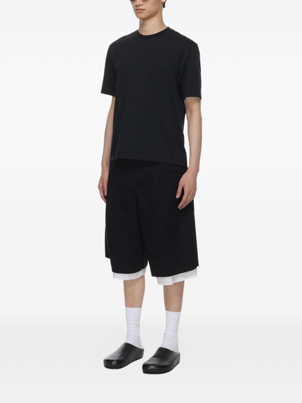 T-shirt 'BRIC' STUDIO NICHOLSON BRICSNM1326 BLACK STUDIO NICHOLSON 