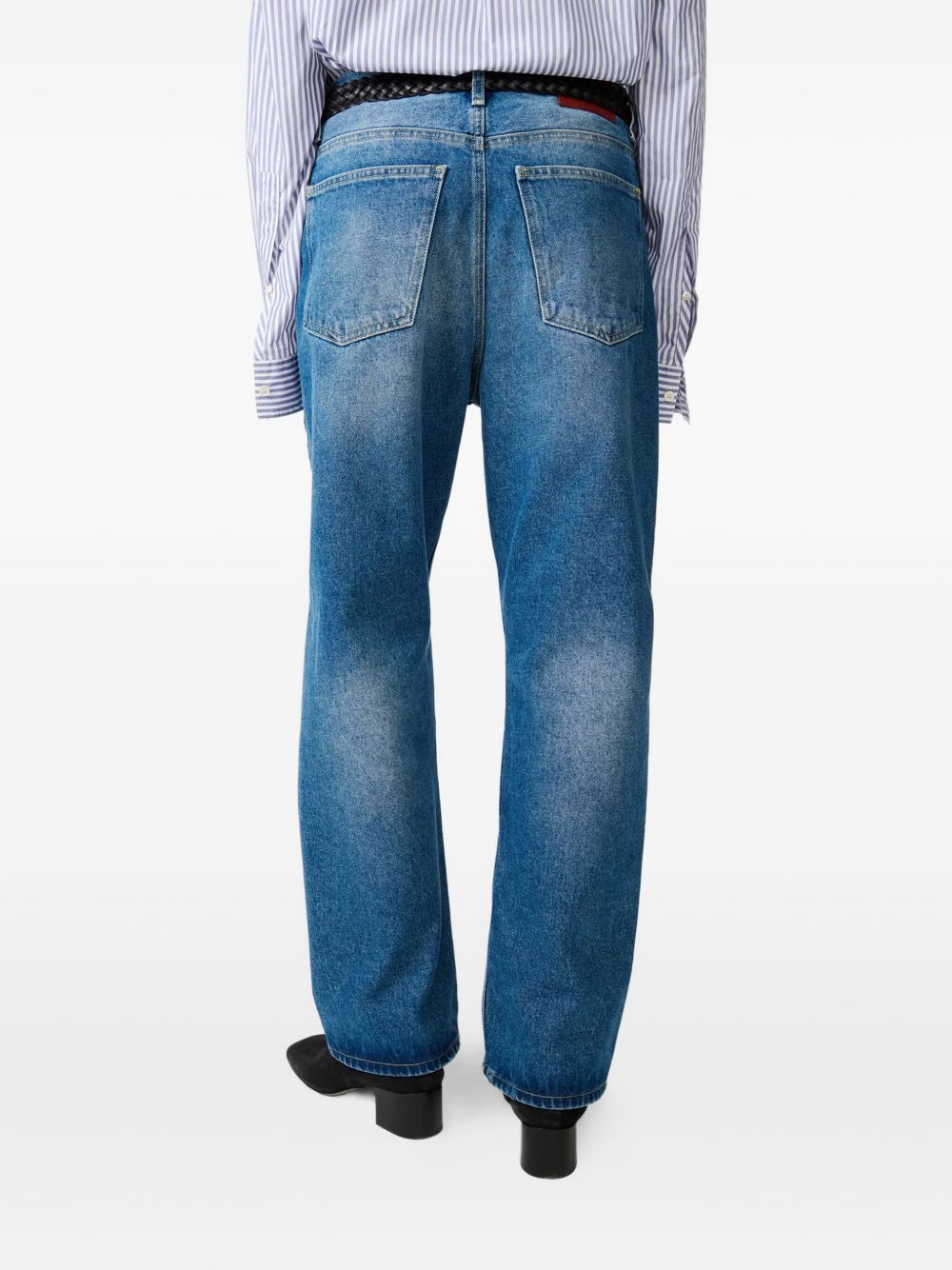 Jeans Denjo STUDIO NICHOLSON DENJOSNW1639 WORN WASH INDIGO STUDIO NICHOLSON 
