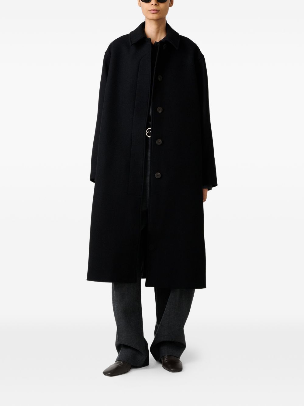Cappotto Ria STUDIO NICHOLSON RIASNW725 BLACK STUDIO NICHOLSON 