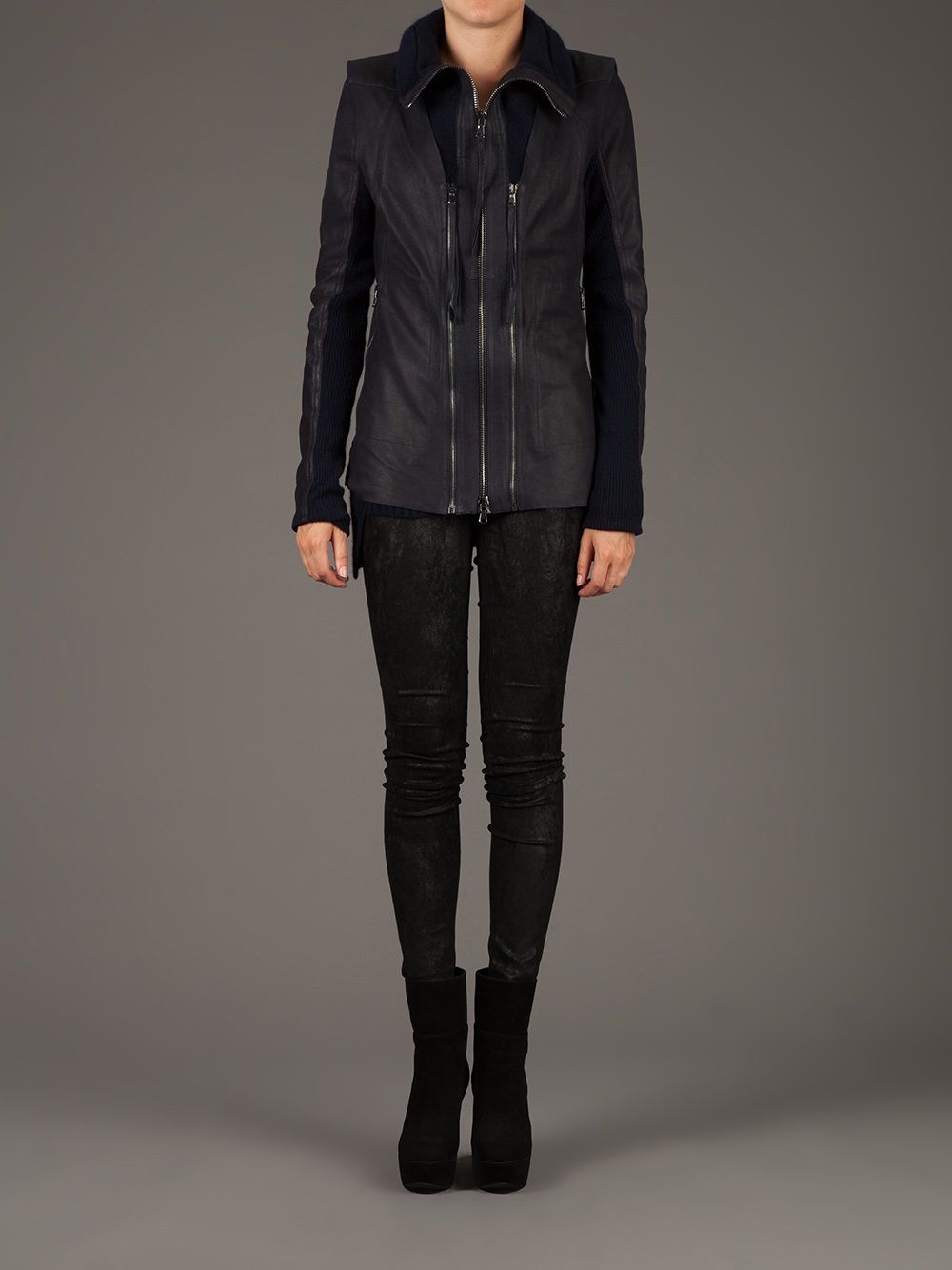 Pantaloni CAROLYN Stouls CAROLYNLEATHER BLACK Stouls 