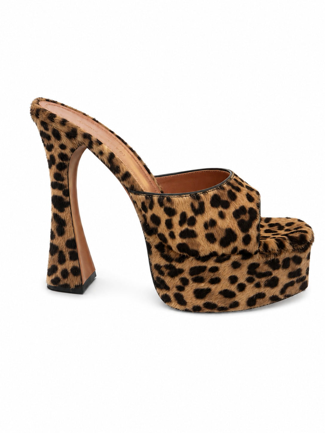 Sandali Dalida Slipper 140 Amina Muaddi DALIDASLIPPER140 LEOPARD PONY Amina Muaddi 