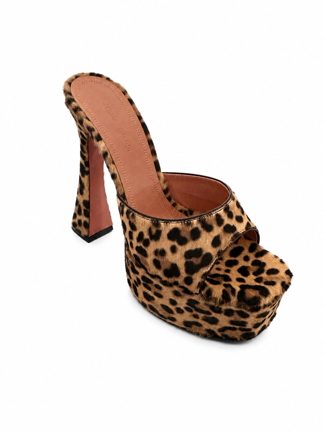 Sandali Dalida Slipper 140 Amina Muaddi DALIDASLIPPER140 LEOPARD PONY Amina Muaddi 
