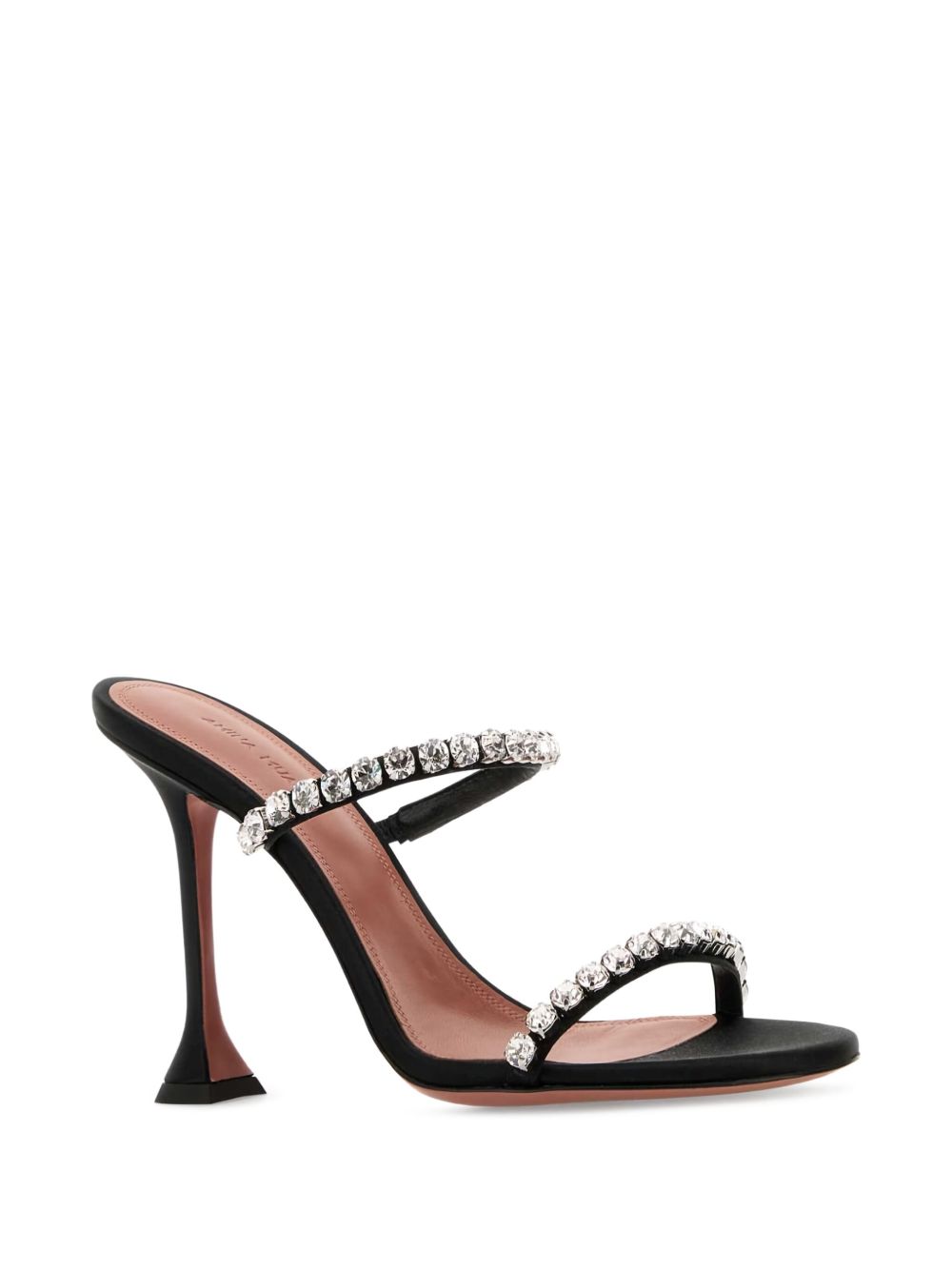 Sandali Gigi Slipper 95 Amina Muaddi GIGISLIPPER95 BLACK Amina Muaddi 