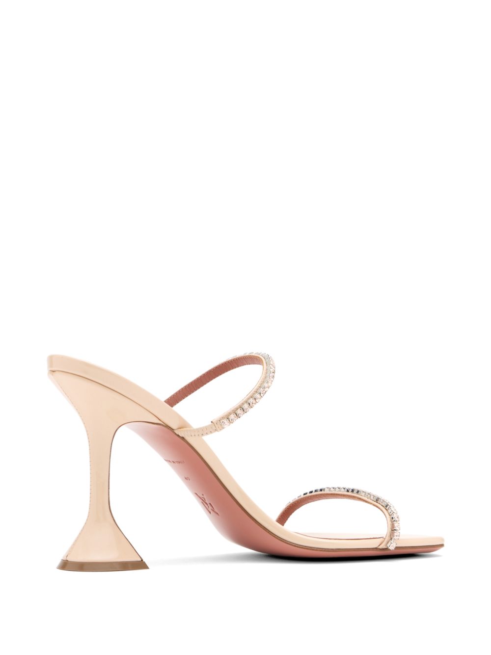 Sandali Gigi Slipper 95 Amina Muaddi GIGISLIPPER95 PEARLYCHAMPAGNE Amina Muaddi 