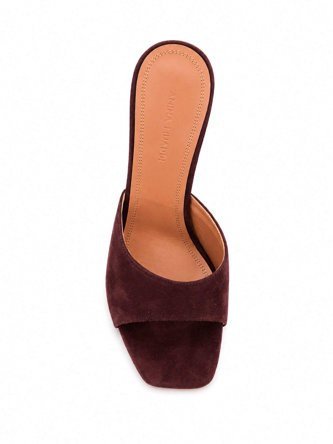 Sandali Lupita Slipper 95 Amina Muaddi LUPITASLIPPER95 MERLOT SUEDE Amina Muaddi 