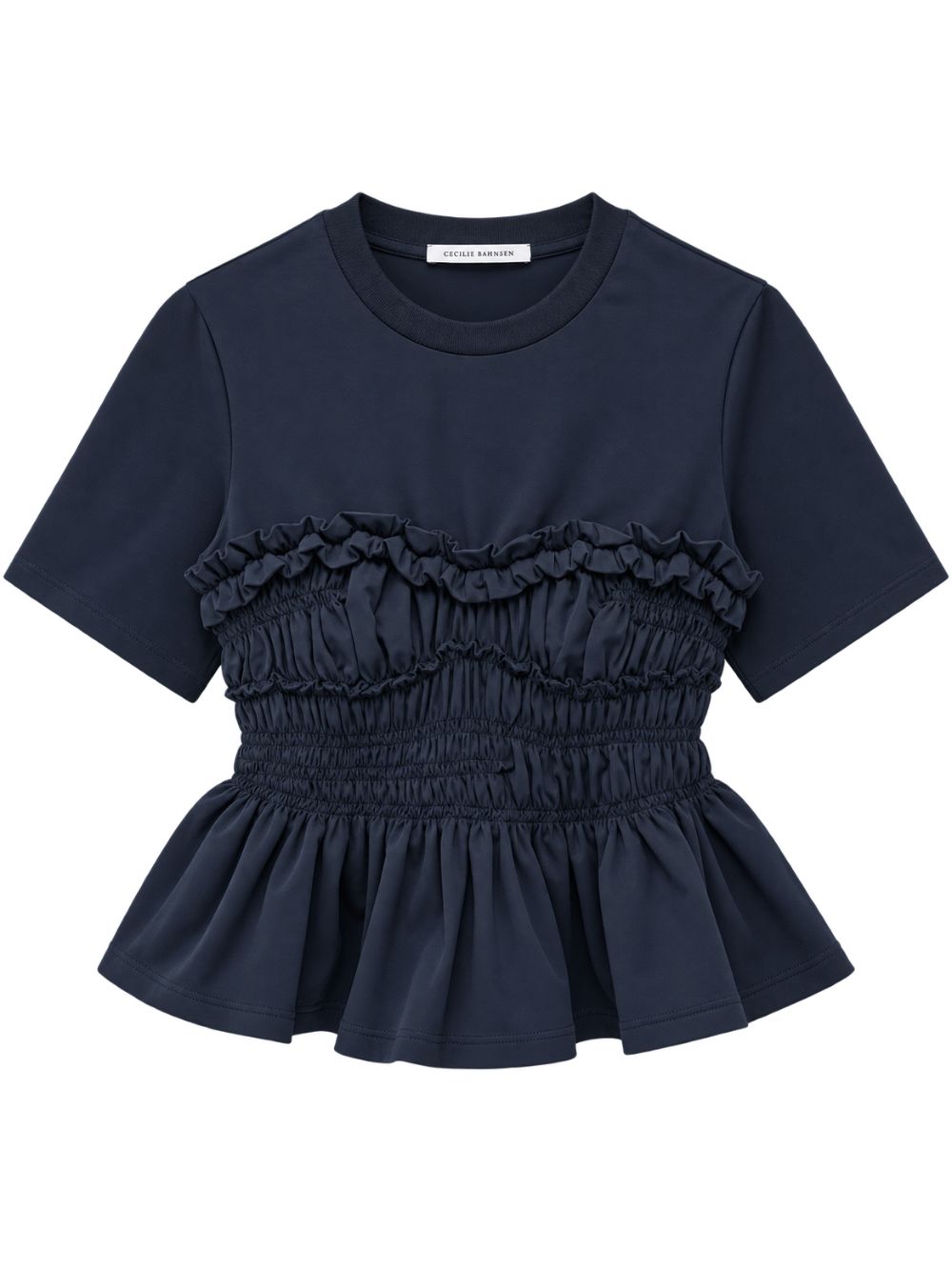 T-shirt Vilde Cecile bahnsen 26RTW19003 NAVY CECILIE BAHNSEN 