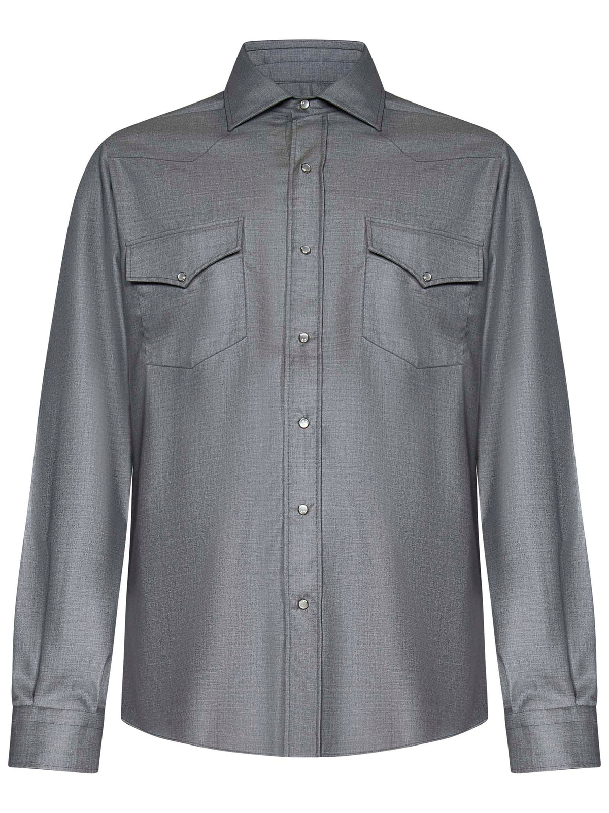 Camicia modello Gianni Agnelli Franzese Napoli 321850 GRIGIO Franzese Collection 