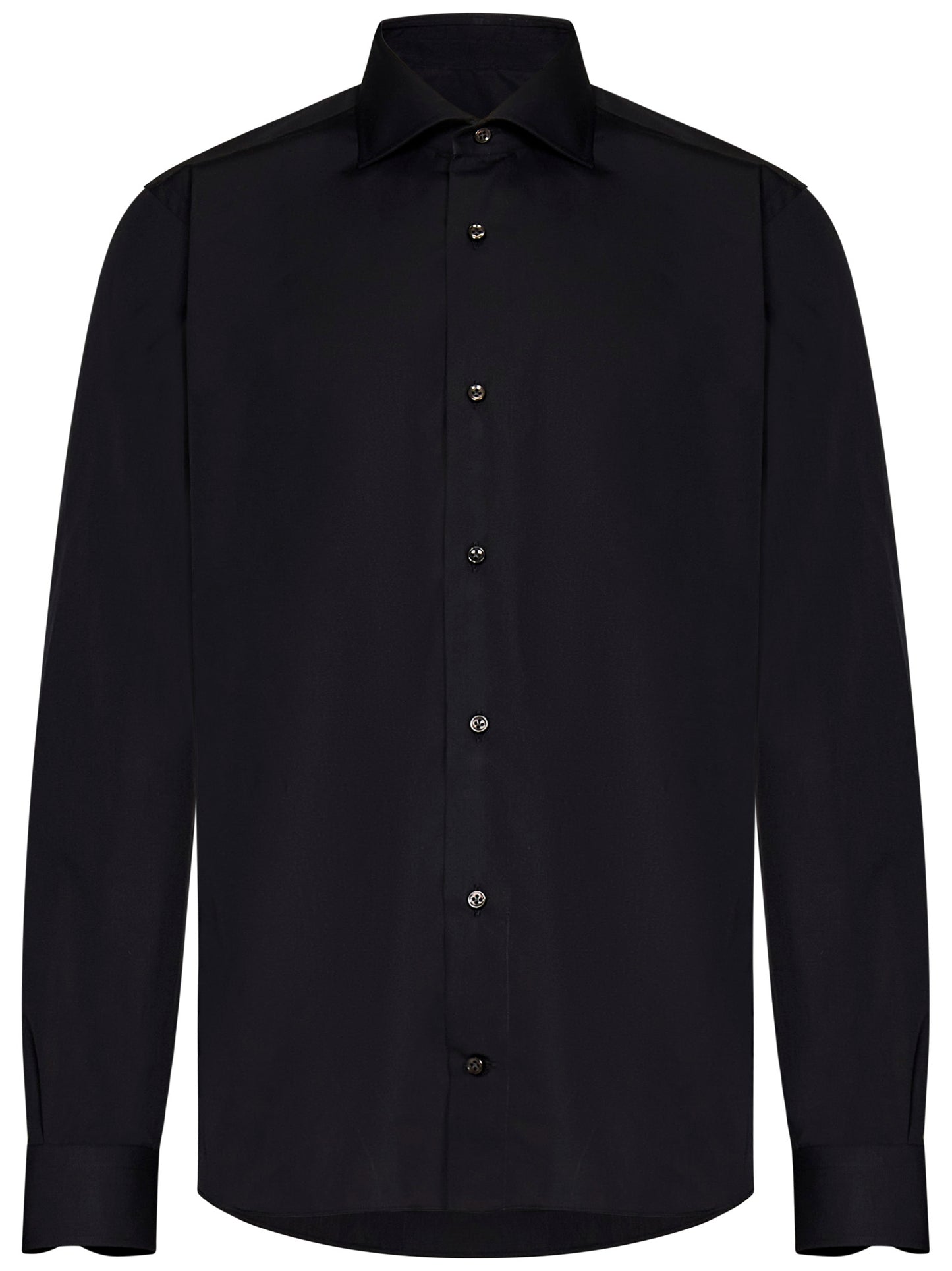 Camicia modello Montezemolo Franzese Napoli A10015 NERO Franzese Collection 