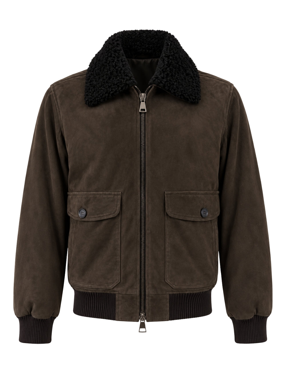 Giubbino modello Tom Cruise Franzese Napoli<BR/> DF879CM PIOMBO Franzese Collection 