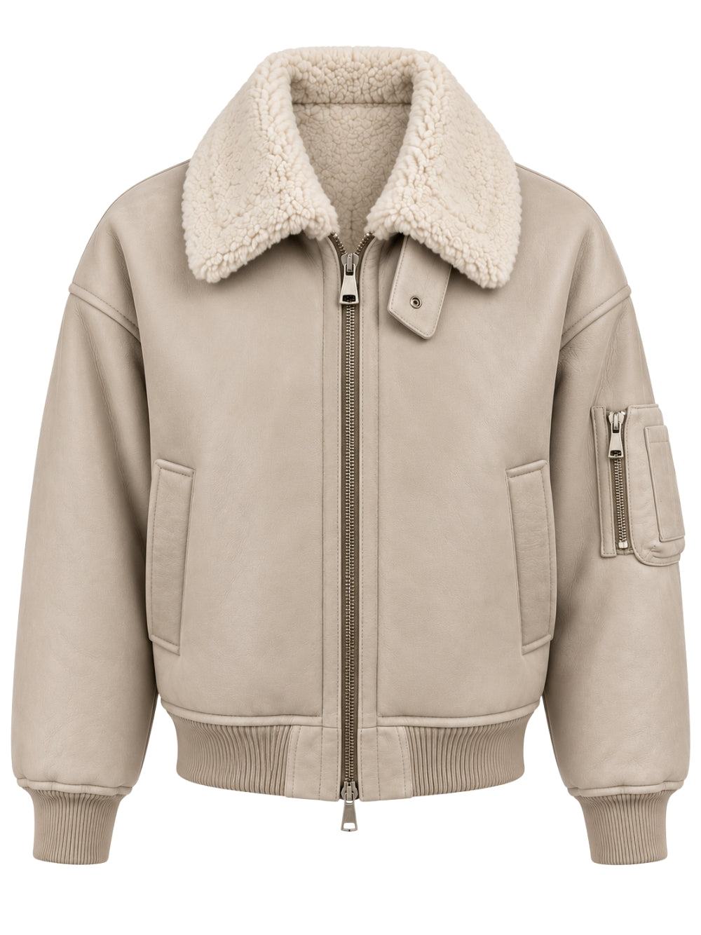 Giubbino modello Top Gun Tom Cruise Franzese Napoli DF896BIS OFFWHITE Franzese Collection 