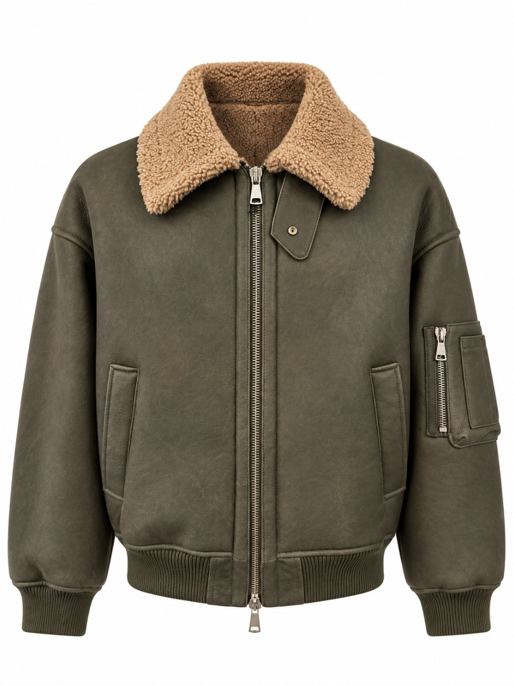 Giubbino modello Top Gun Tom Cruise Franzese Napoli DF896BIS VERDE Franzese Collection 