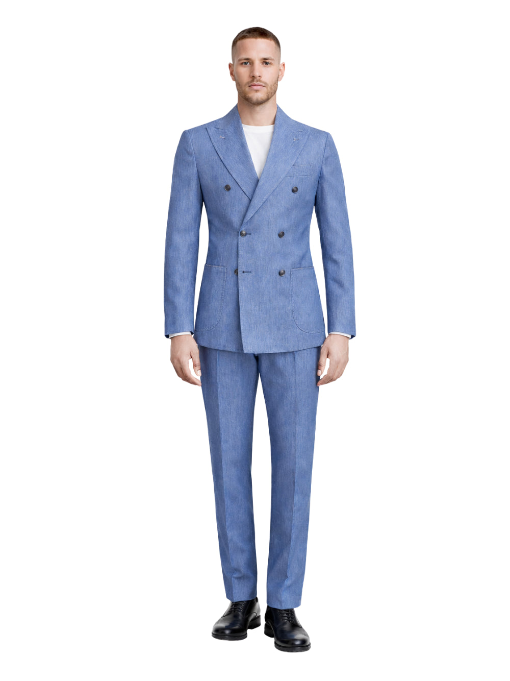 Abito modello Beckham Franzese Napoli FCADL001 DENIM BLU Franzese Collection 