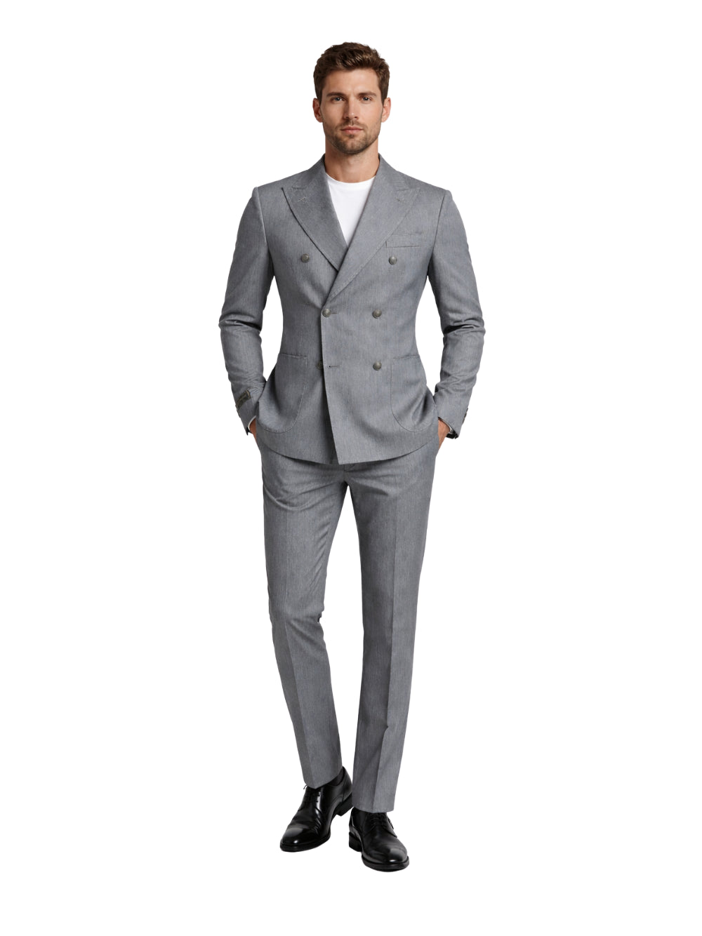 Abito modello Beckham Franzese Napoli FCADL002 DENIM BLACK Franzese Collection 