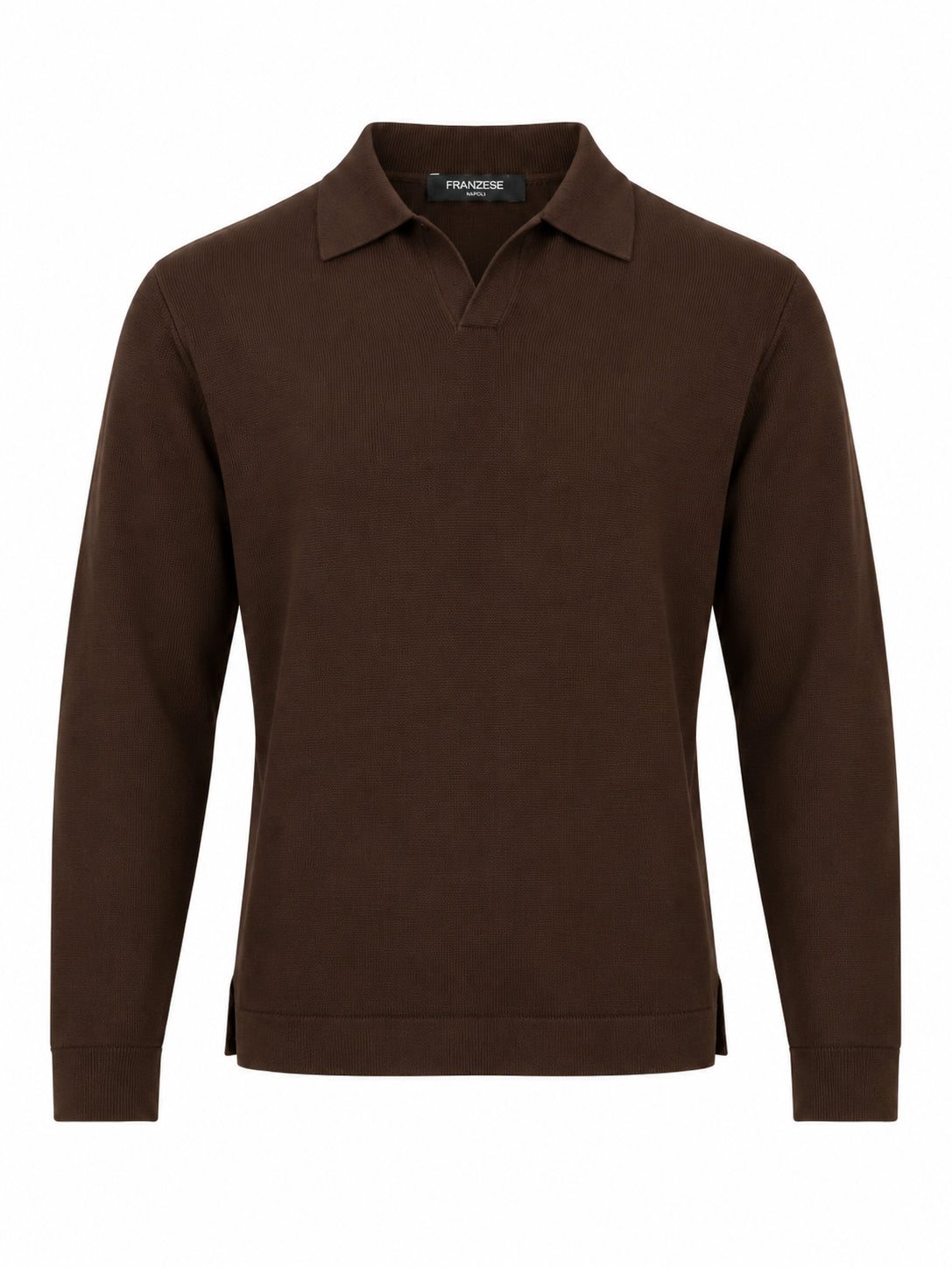 Maglia modello David Beckham Franzese Napoli FE6411B CIOCCOLATA Franzese Collection 