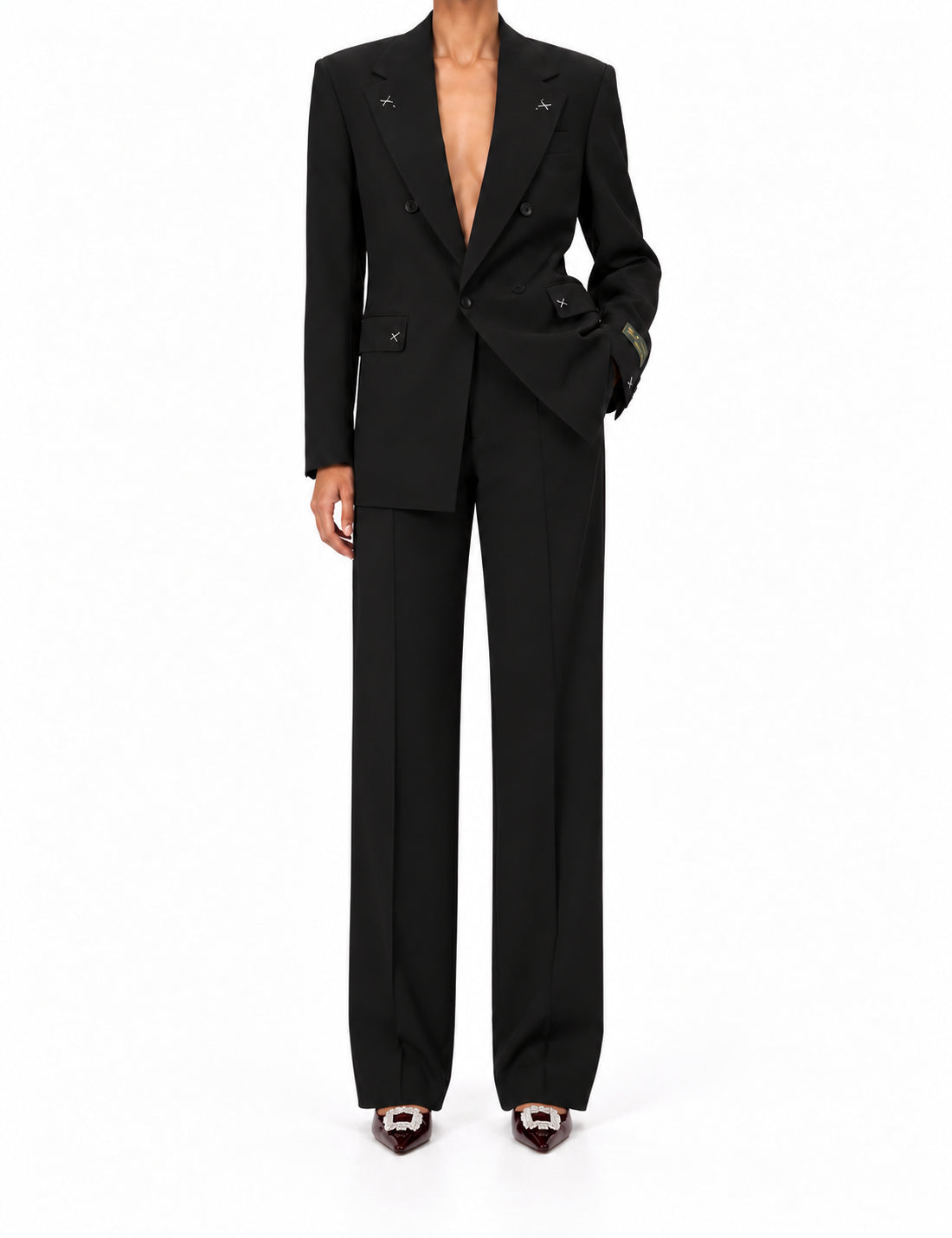 Abito modello Pretty Woman Franzese Napoli FRABA BLACK Franzese Collection 