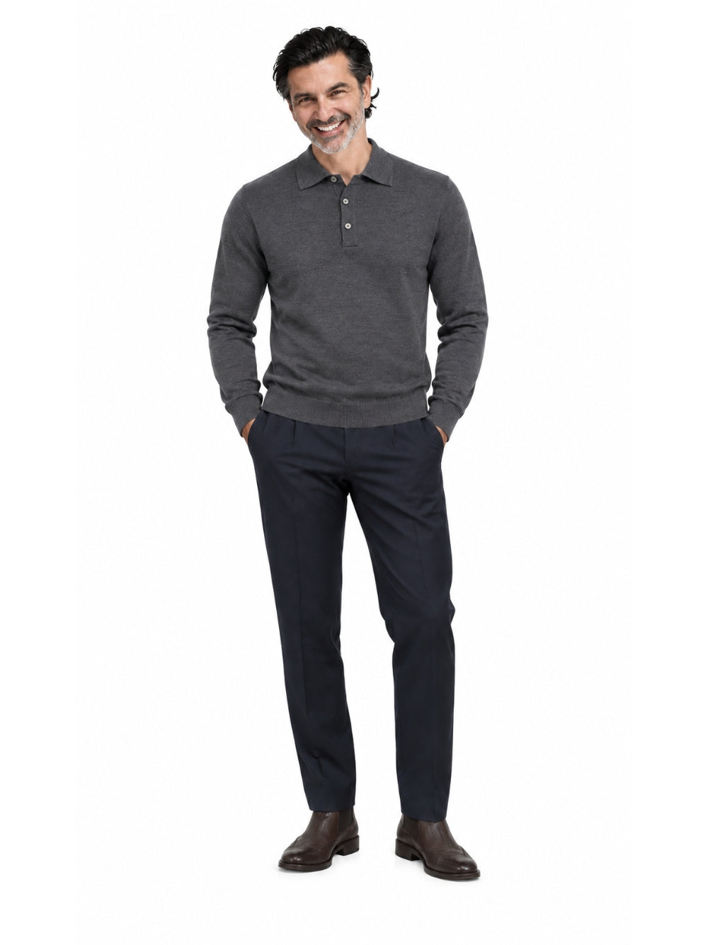 Maglia modello David Beckham Franzese Napoli MA8643 FUMO Franzese Collection 
