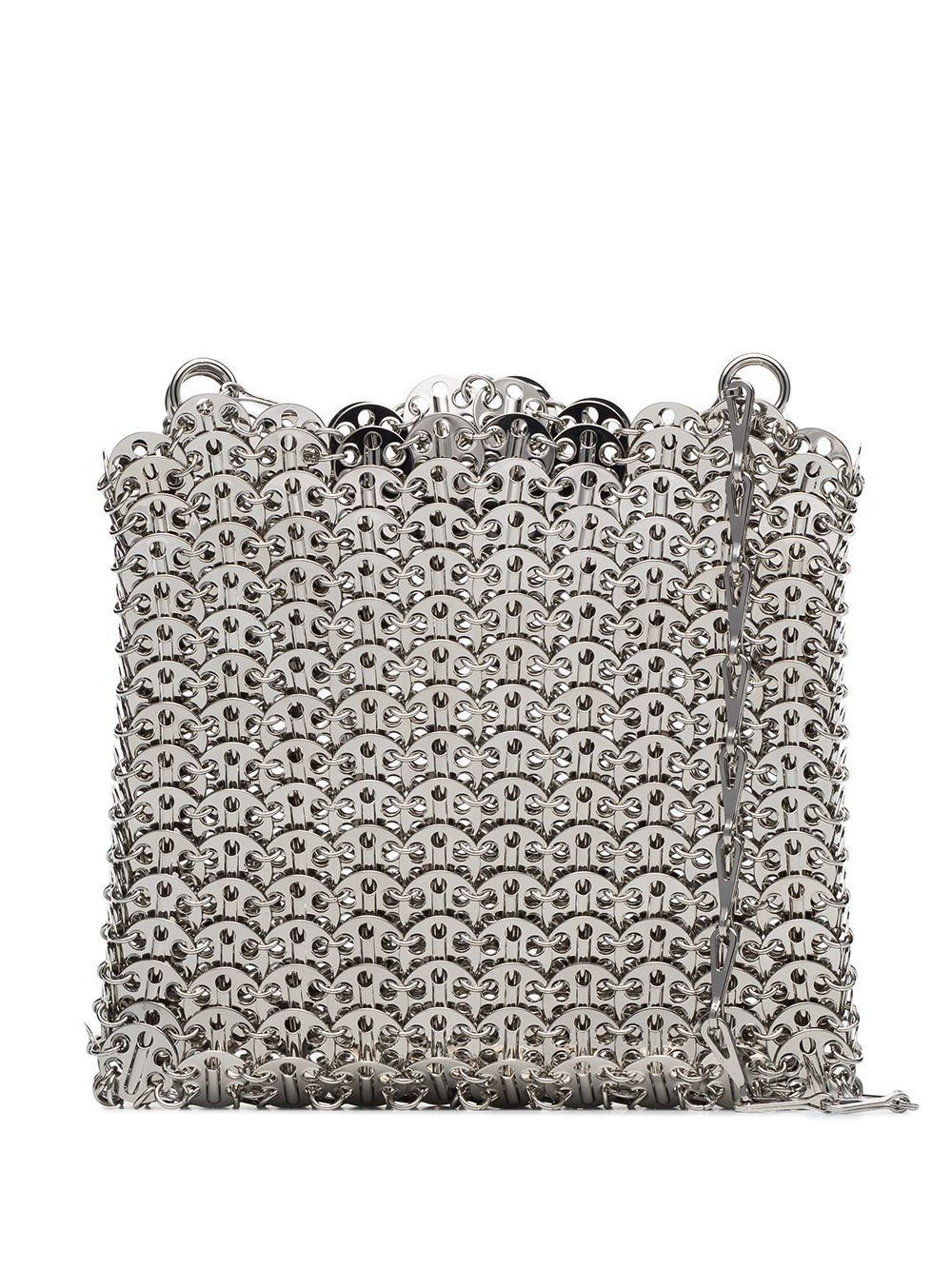 Borsa a spalla ICONIC SILVER 1969 Rabanne 19ESS0007MET001 P040 Rabanne 