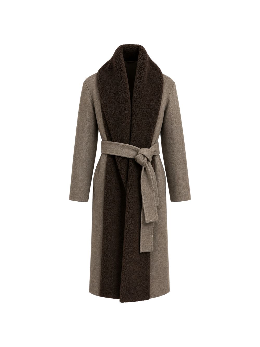 Cappotto RAINMAKER RM262032 BROWN HERRINGBONE RAINMAKER 