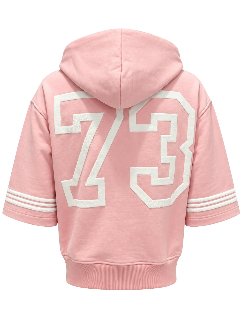 Felpa T73 X Franzese Napoli T73HCR PINK T73 x franzese napoli 