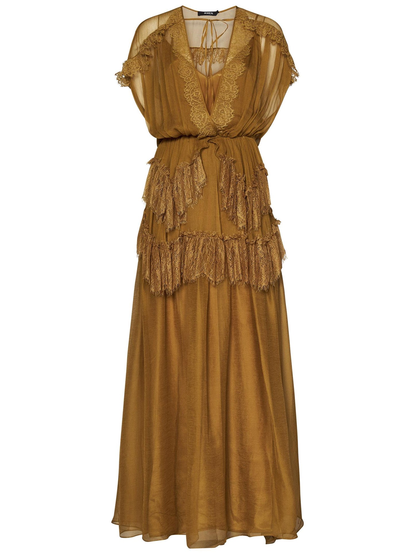 Abito Lungo Amen AMS25526 002 Amen 