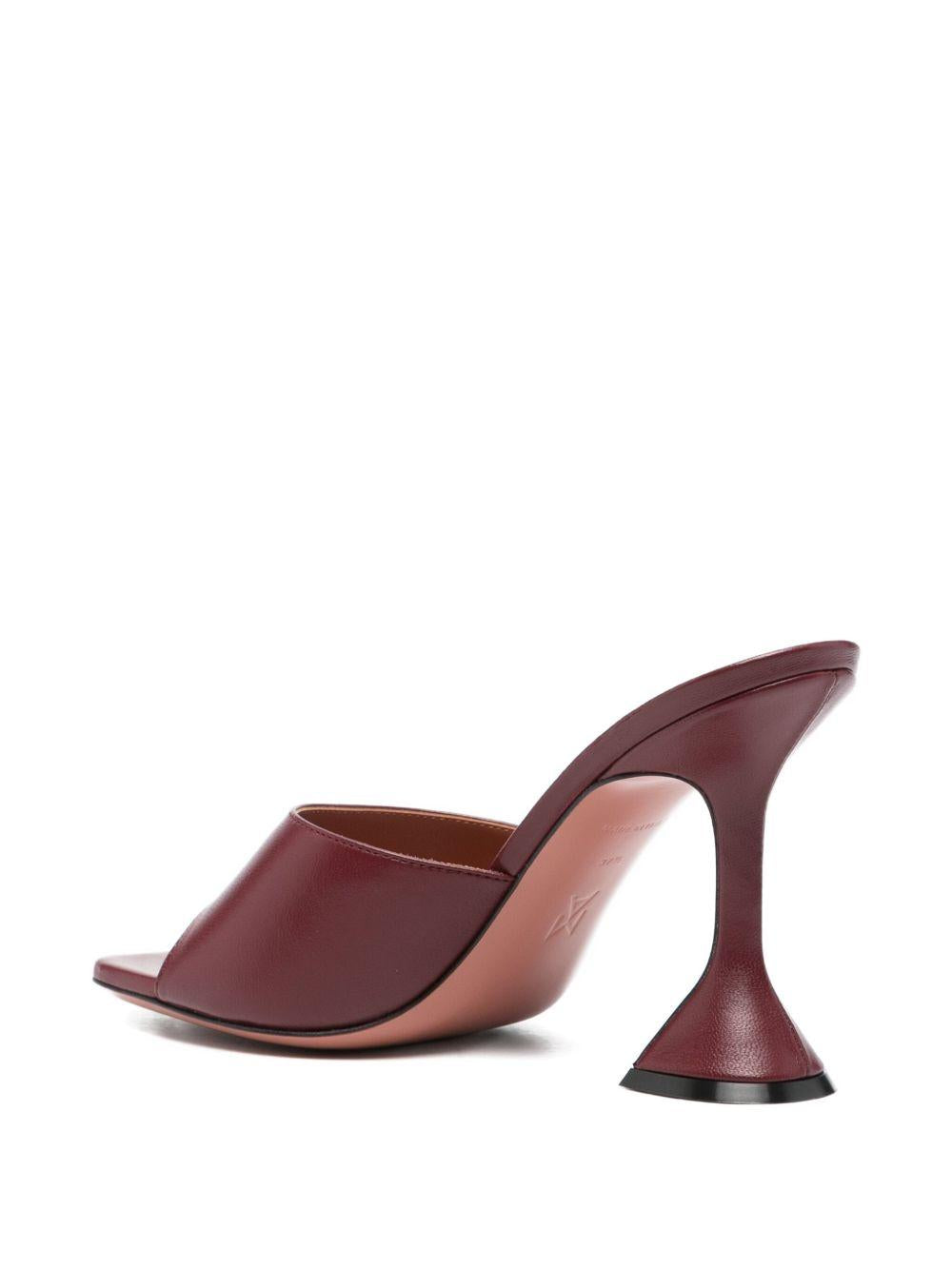Sandali LUPITA 95 Amina Muaddi LUPITASLIPPERNAPPA95 WINE Amina Muaddi 