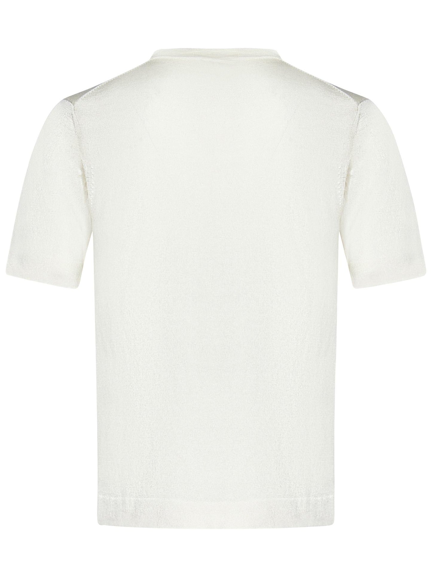 T-shirt modello nuvola Stefano De Martino Franzese Napoli FE6853C AVORIO Franzese Collection 