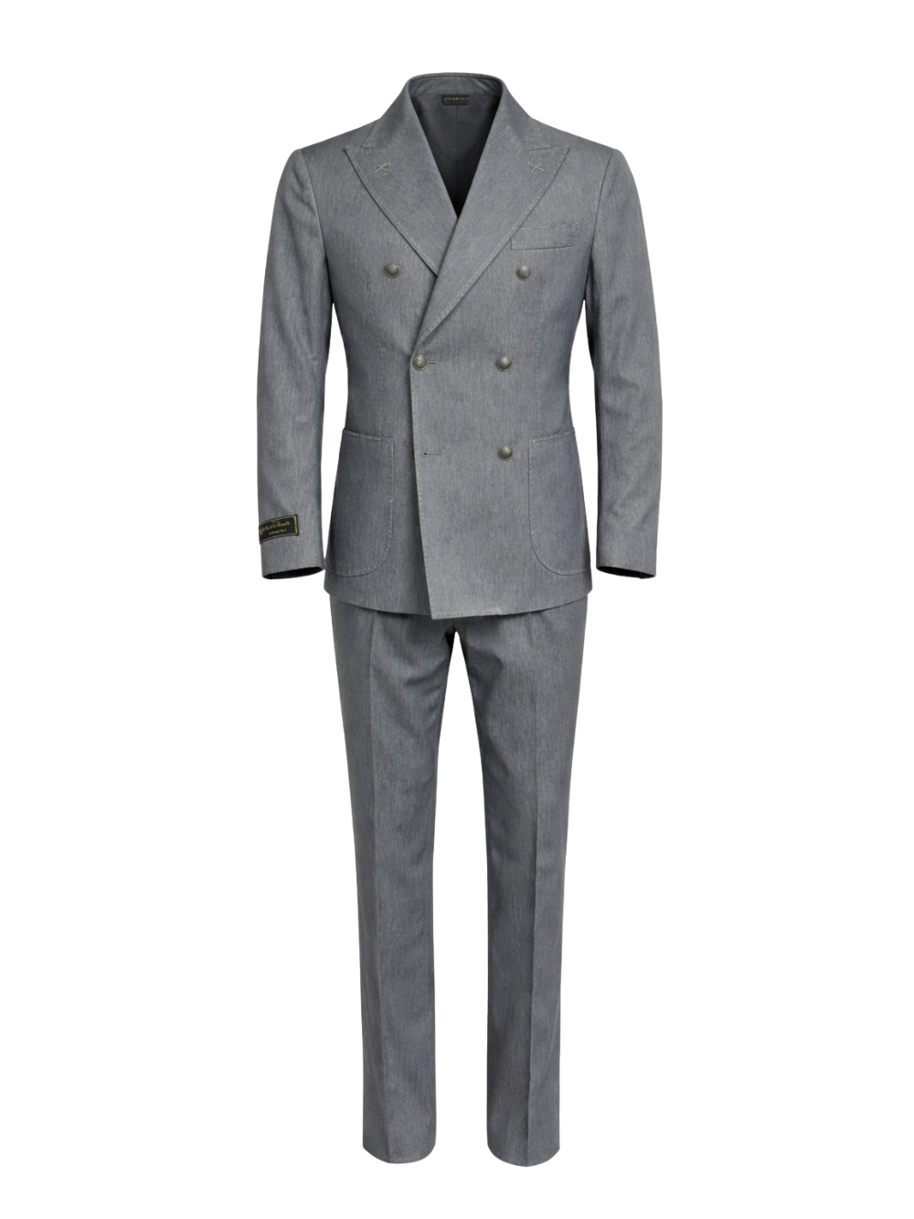 Abito modello Beckham Franzese Napoli FCADL002 DENIM BLACK Franzese Collection 