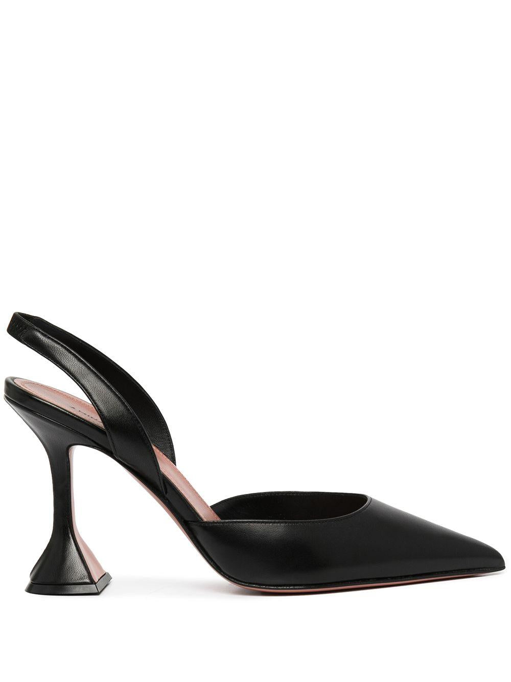 Décolleté Holli Sling Nappa 95 Amina Muaddi HOLLISLINGNAPPA95 BLACK Amina Muaddi 
