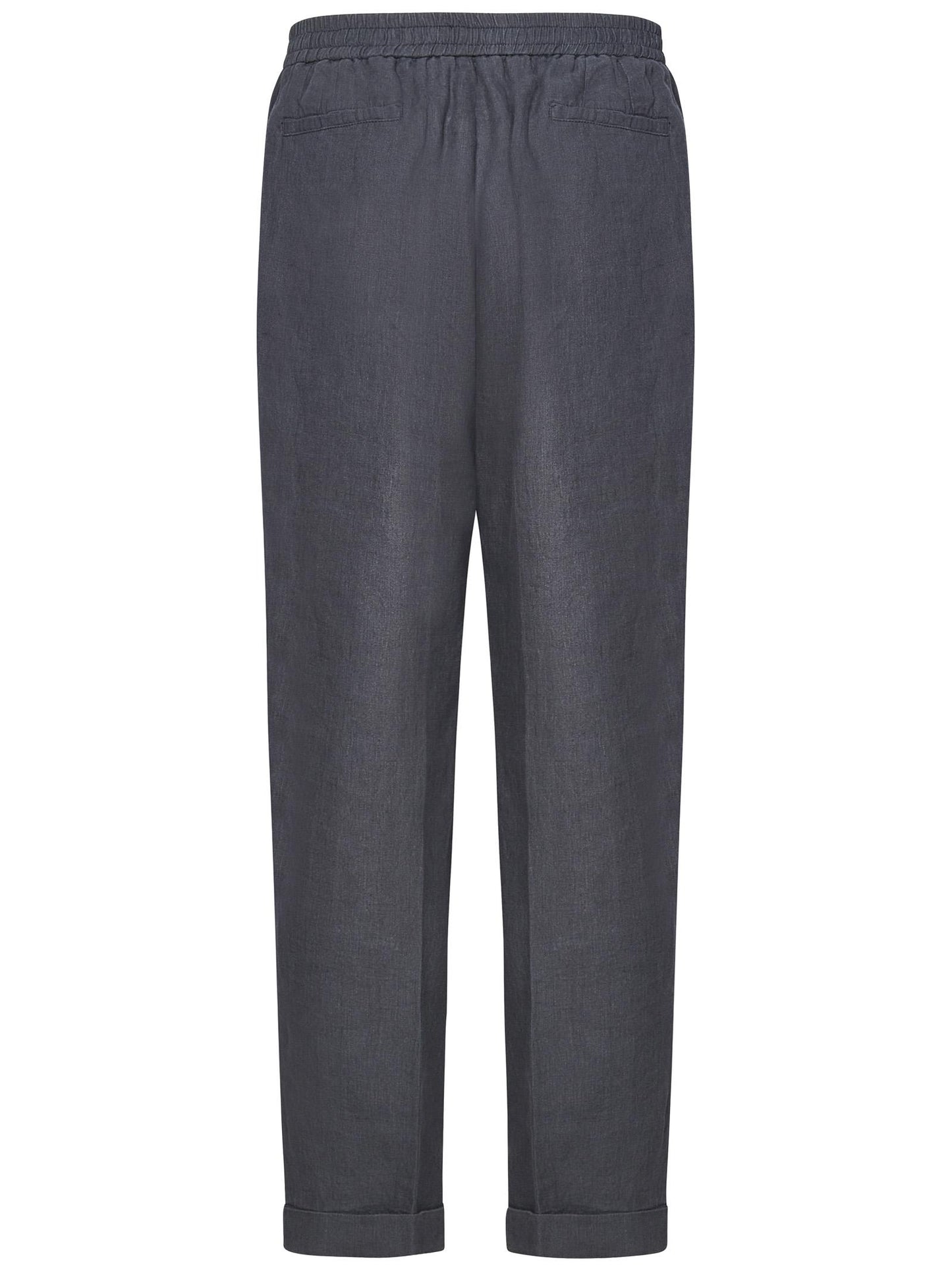 Pantaloni modello Lapo Elkann Franzese Napoli AU1462Q ASFALTO Franzese Collection Pronta Sartoria 