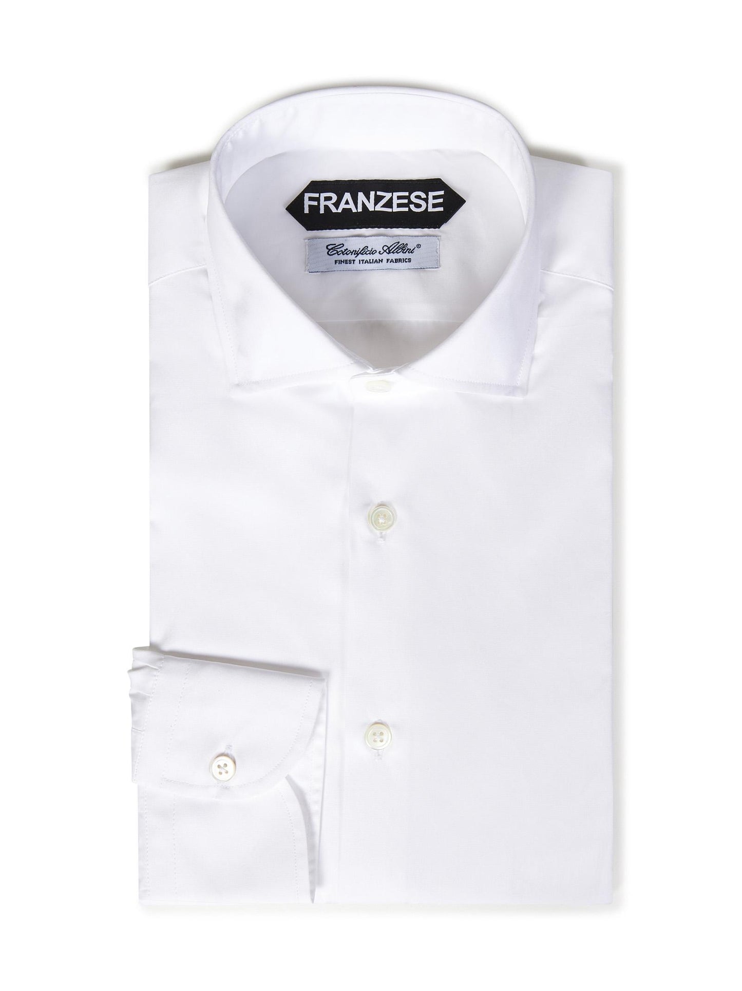 Camicia modello Montezemolo Franzese Napoli W0100101 BIANCO Franzese Collection Pronta Sartoria 