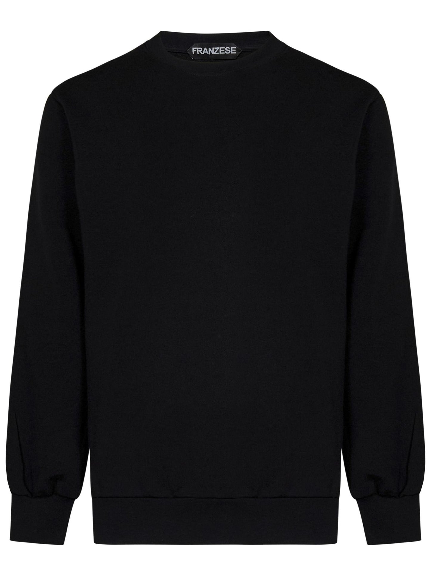 Felpa Modello Tom Ford Franzese Napoli MF0102 BLACK Franzese Collection Pronta Sartoria 