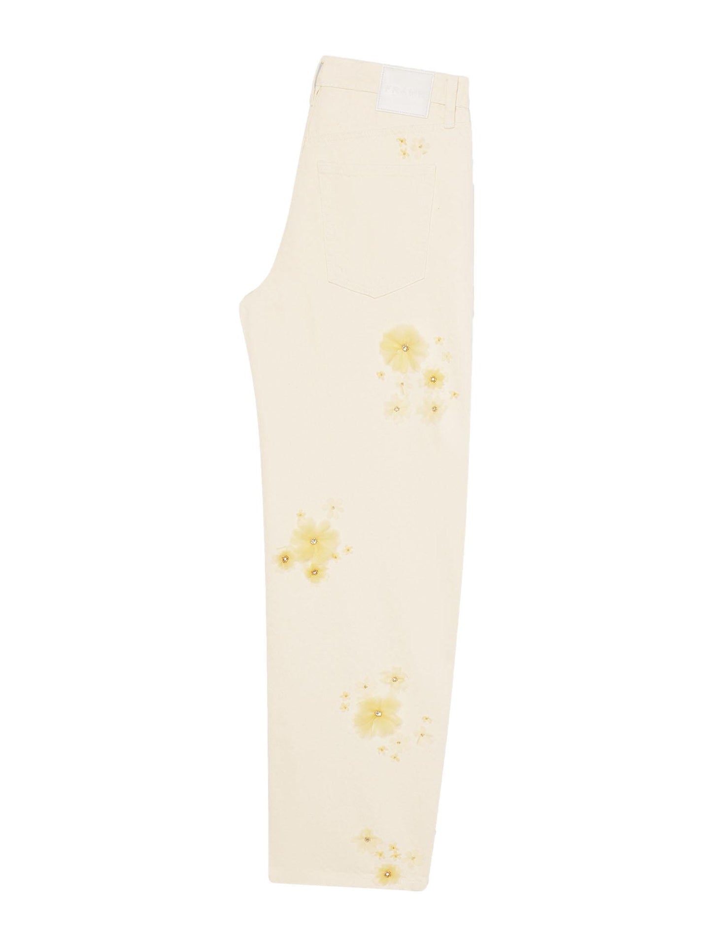 Jeans Embellished Low Slung Barrel Frame 2018EB728 VLBN Frame 