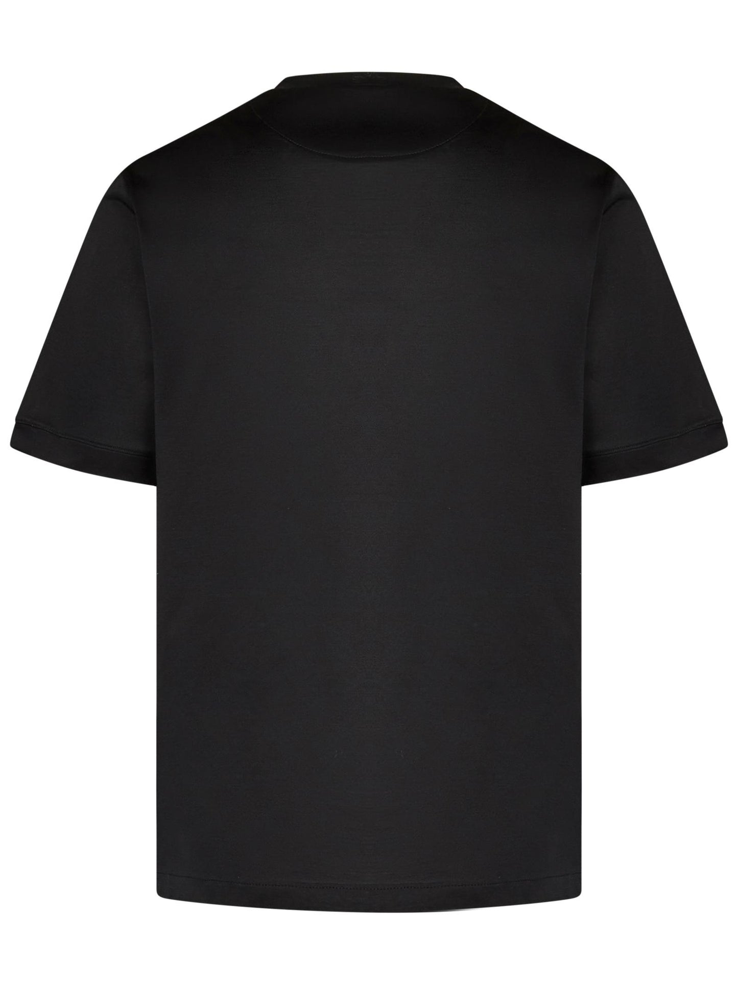 T-shirt modello nuvola Franzese Napoli FRATH09 NERO Franzese Collection Pronta Sartoria 