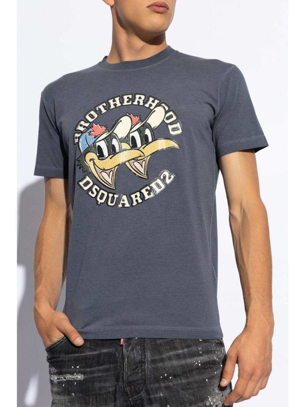 T-shirt Brotherhood Cool Fit Dsquared2 S71GD1477S22427 486 Dsquared2 