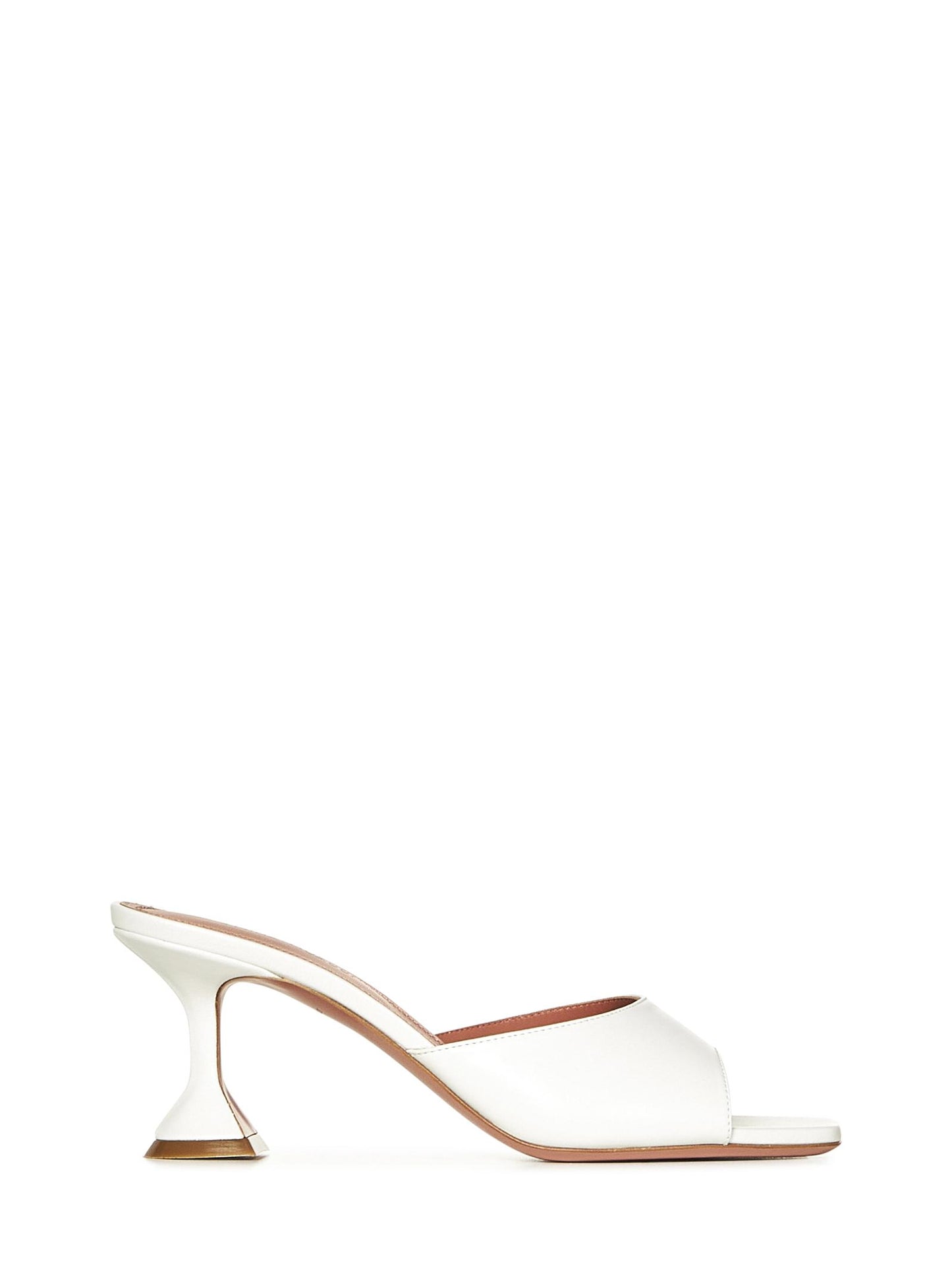 Sandali Lupita Slipper 70 Amina Muaddi <BR/> LUPITASLIPPER70 WHITE Amina Muaddi 