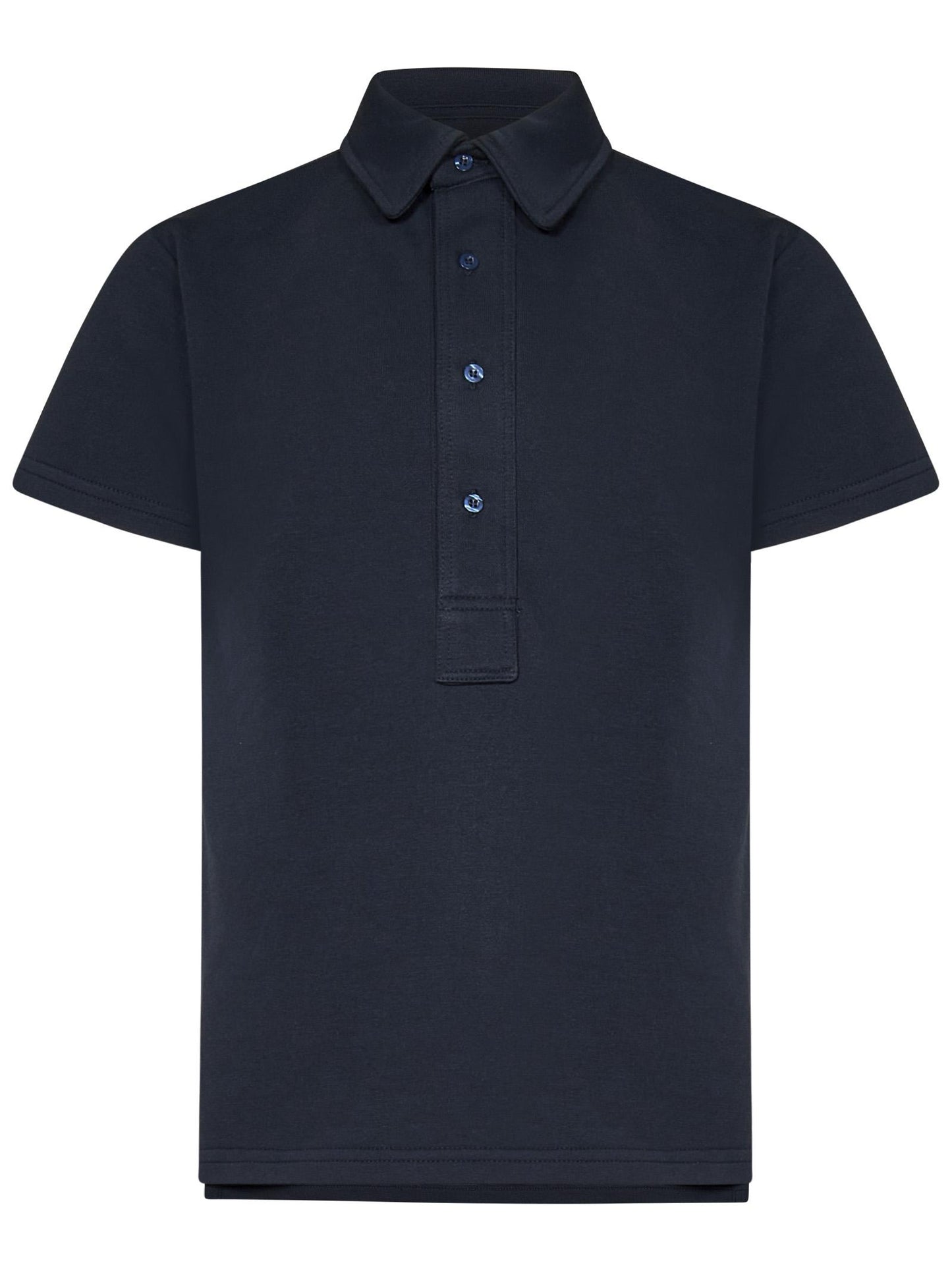 Polo modello Wimbledon Franzese Napoli F0201P BLU Franzese Collection Pronta Sartoria 