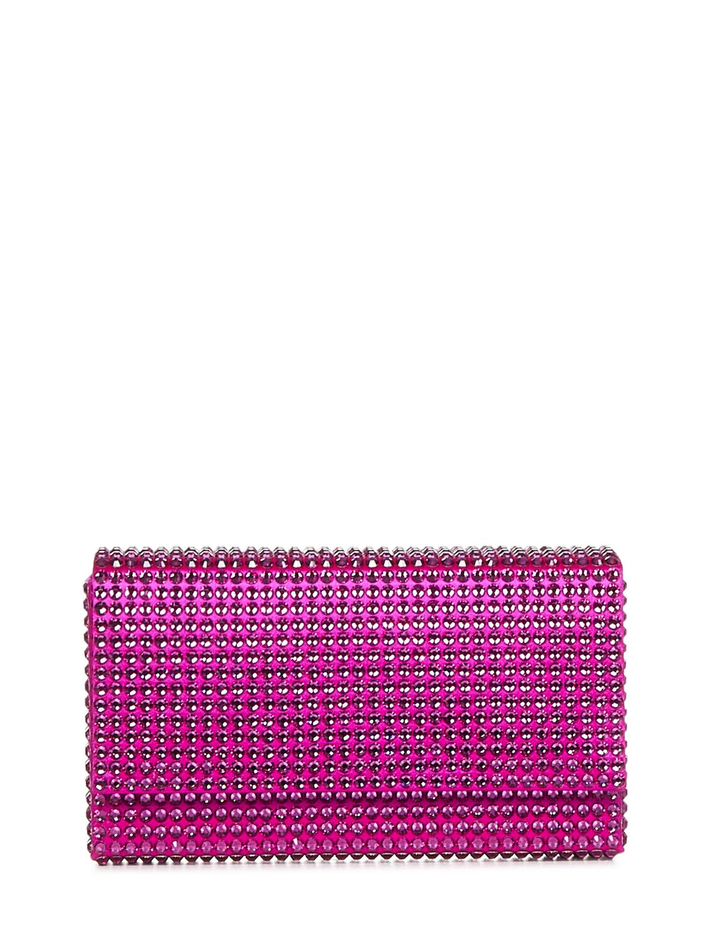 Clutch SUPERAMINI PALOMA Amina Muaddi<BR/> SUPERAMINIPALOMA FUXIA Amina Muaddi 