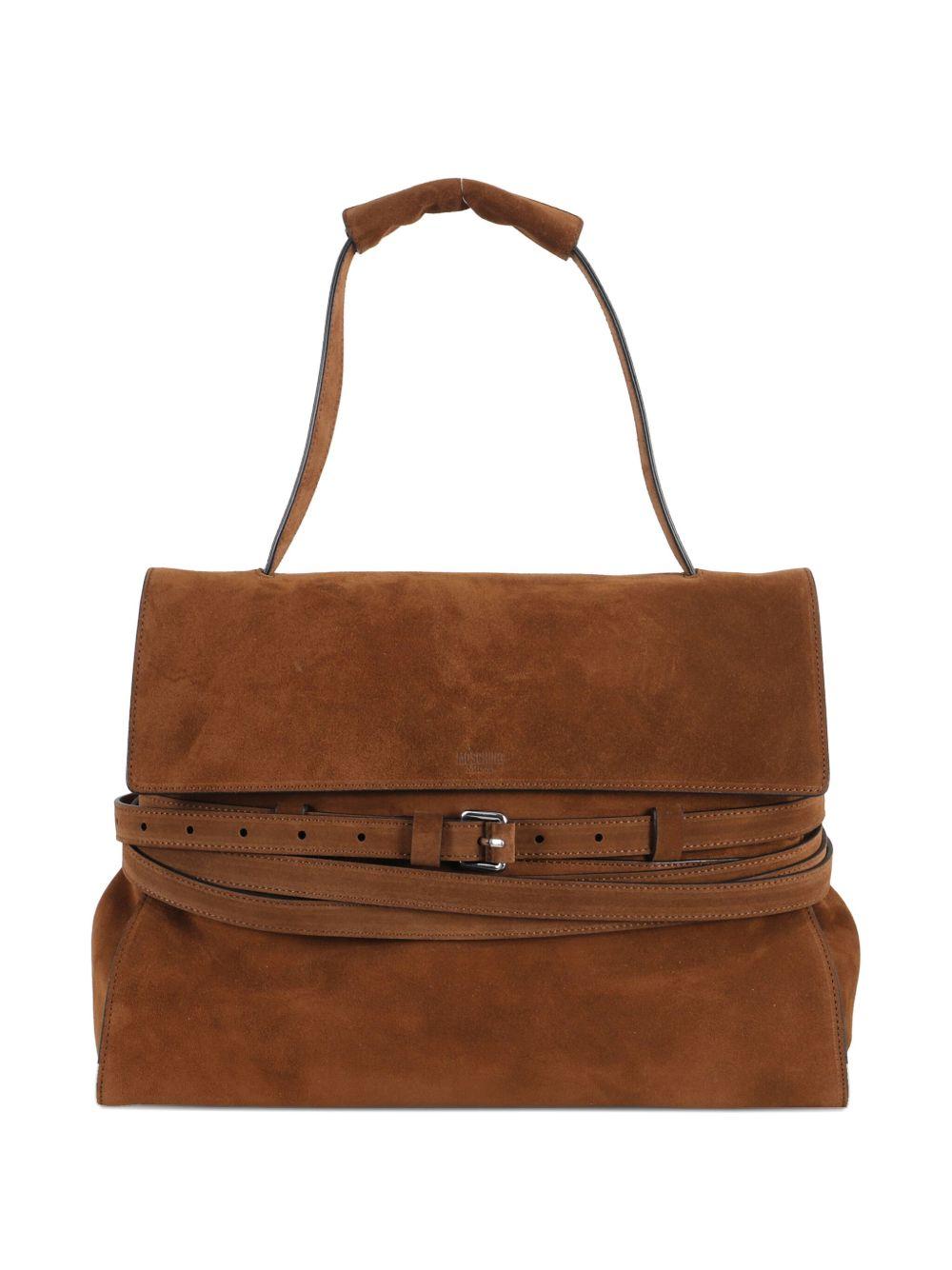 Borsa a mano TIE ME MEDIUM Moschino MC4225PP0NOF030A CIOCCOLATO Moschino 