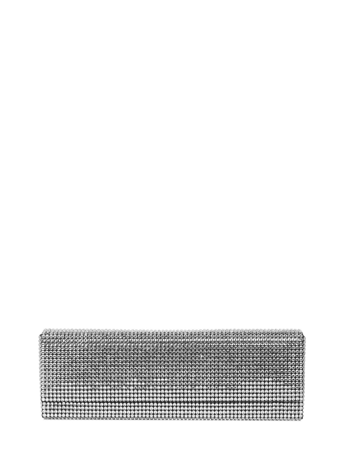 Clutch AMINI PALOMA Amina Muaddi AMINIPALOMA BLACKWHITE Amina Muaddi 