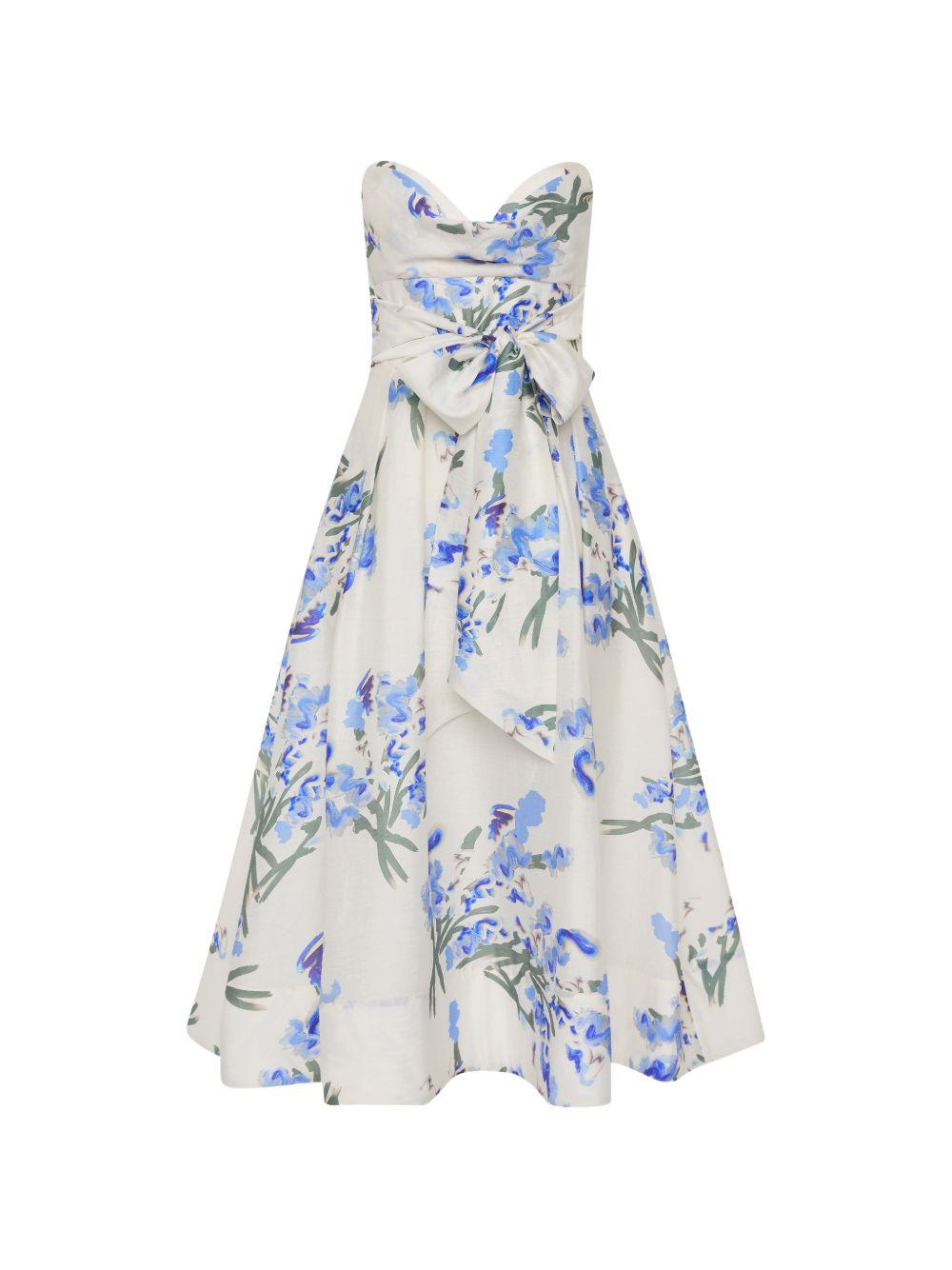 Abito Midi Bluebell Meadow Rebecca Vallance 26011465 PRINT Rebecca Vallance 