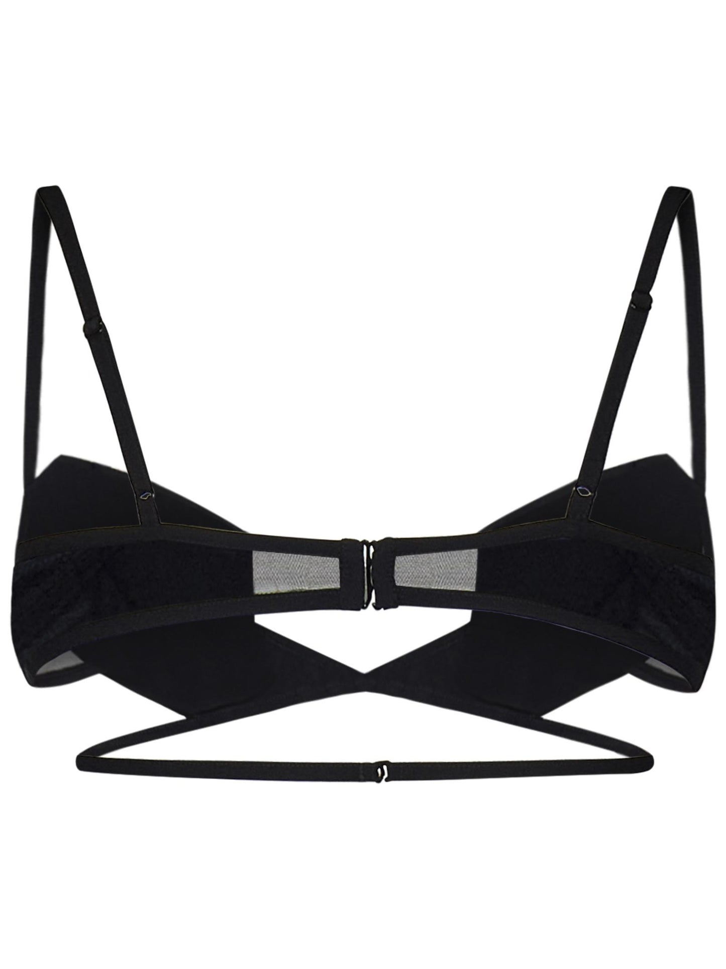 Top Nensi Dojaka NDAW24LIN021 BLACK Nensi Dojaka 