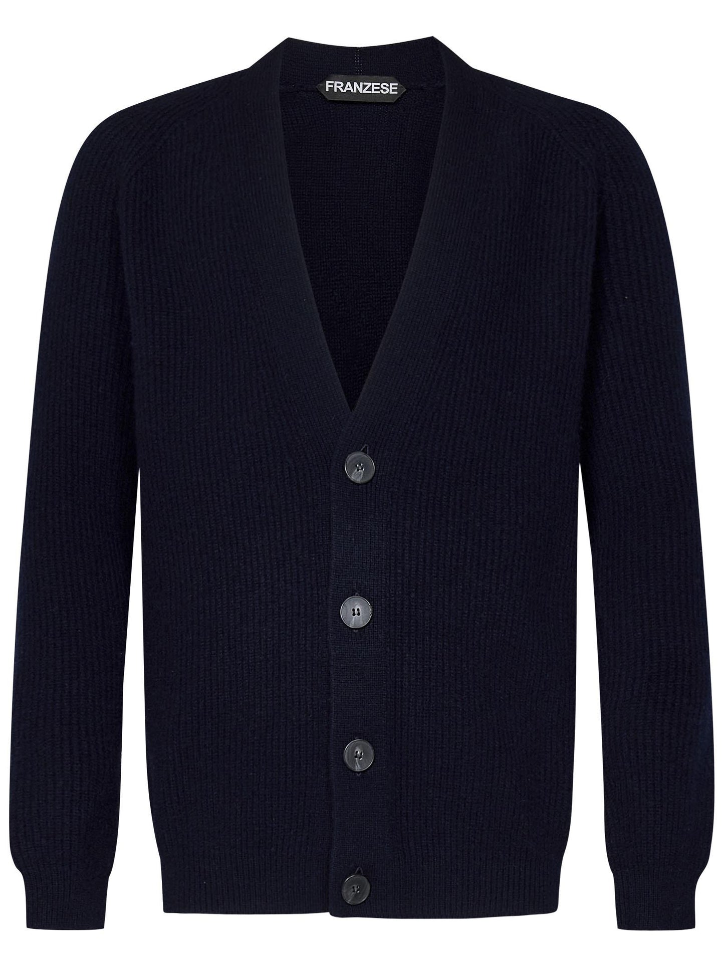 Cardigan modello Brad Pitt Franzese Napoli AU7164E BLU Franzese Collection 