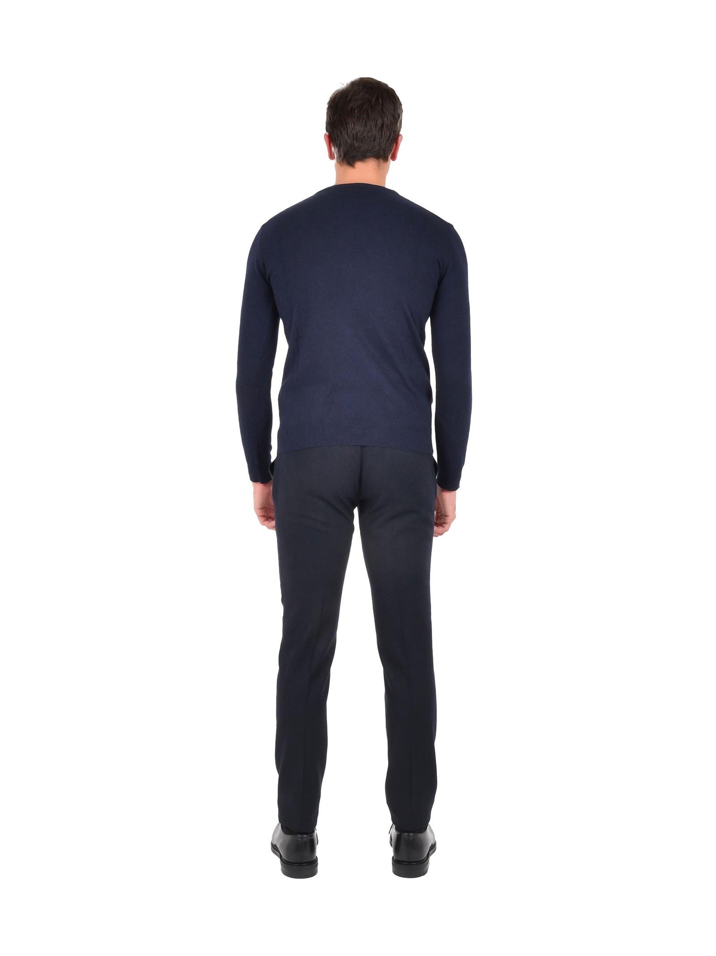 Maglia modello Stefano De Martino Franzese Napoli MA7065W26 BLU Franzese Collection Pronta Sartoria 