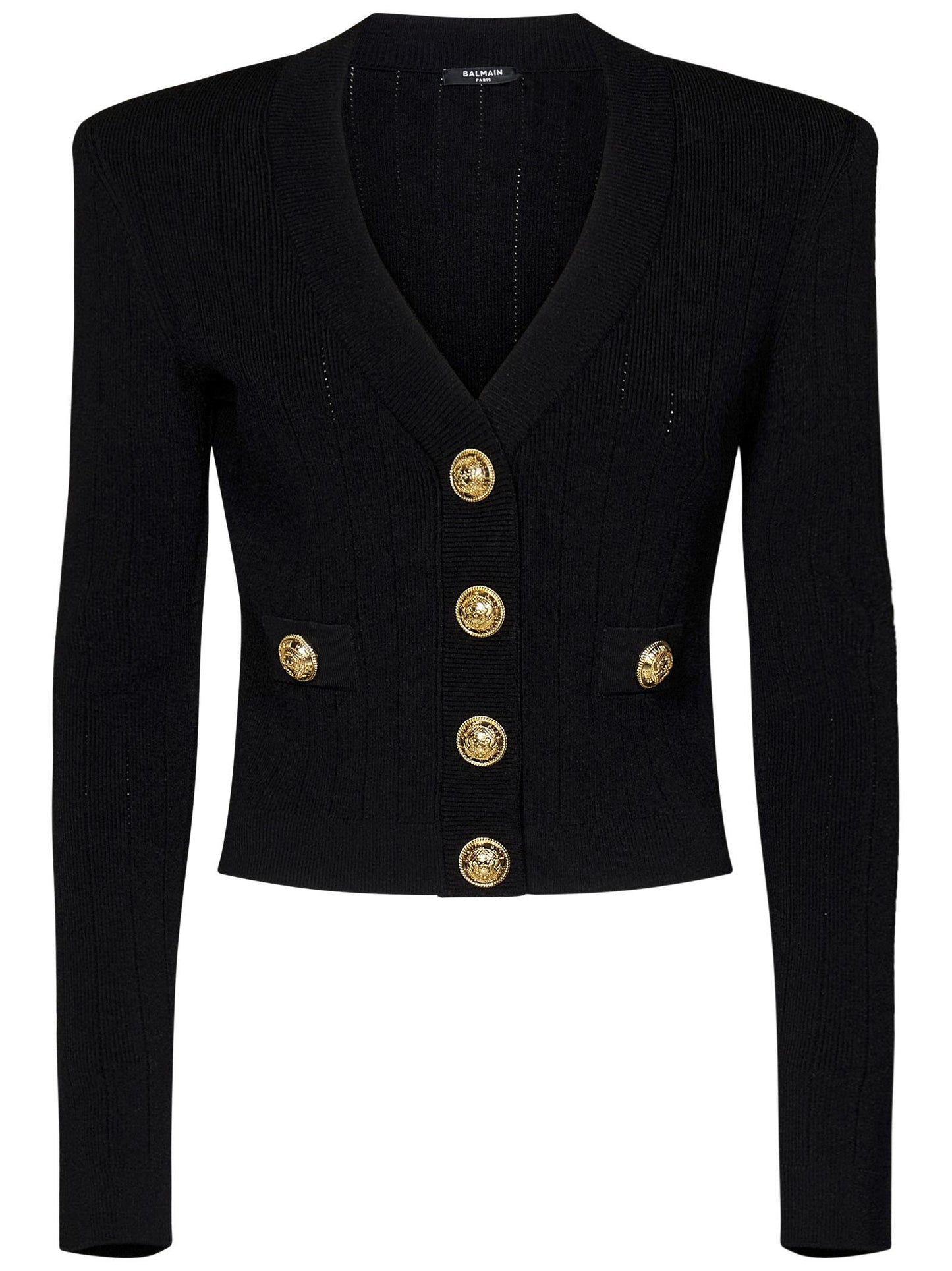 Cardigan Balmain Paris DF1KL007KB07 0PA Balmain Paris 