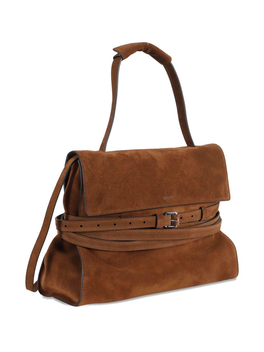 Borsa a mano TIE ME MEDIUM Moschino MC4225PP0NOF030A CIOCCOLATO Moschino 