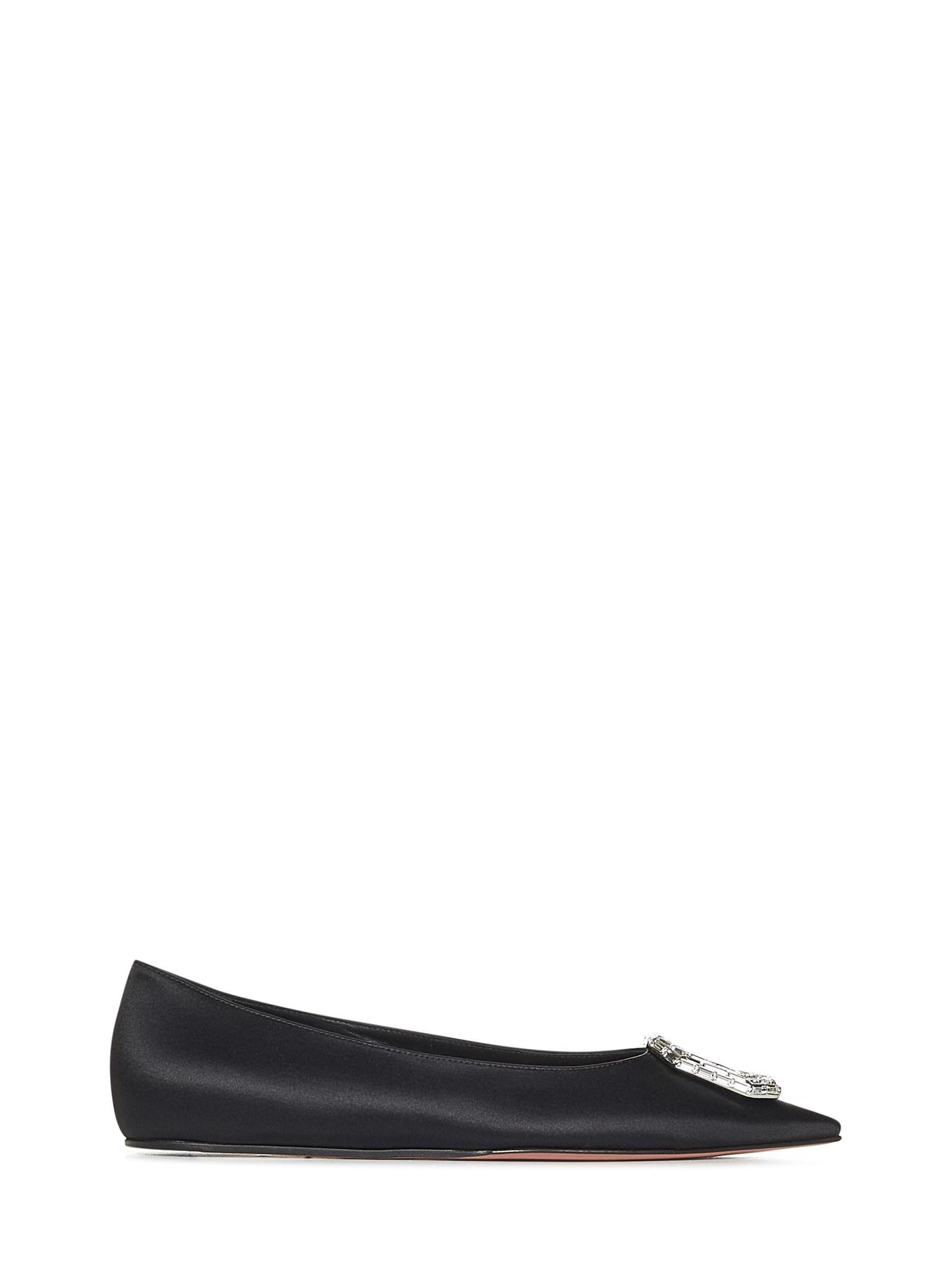 Ballerine Camelia Flat Amina Muaddi CAMELIAFLAT BLACK Amina Muaddi 