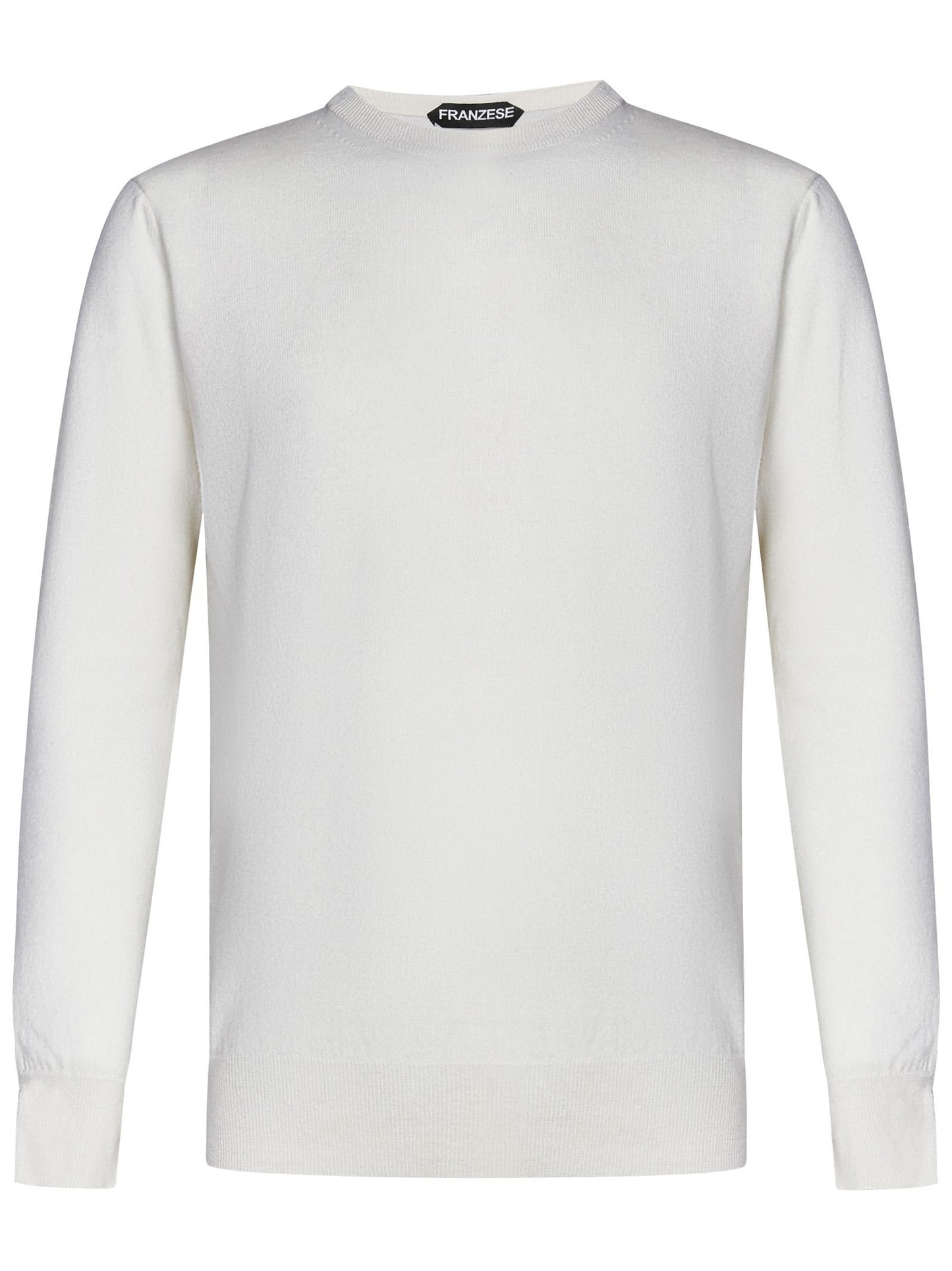 Maglia modello George Clooney Franzese Napoli MA8051 PANNA Franzese Collection Pronta Sartoria 